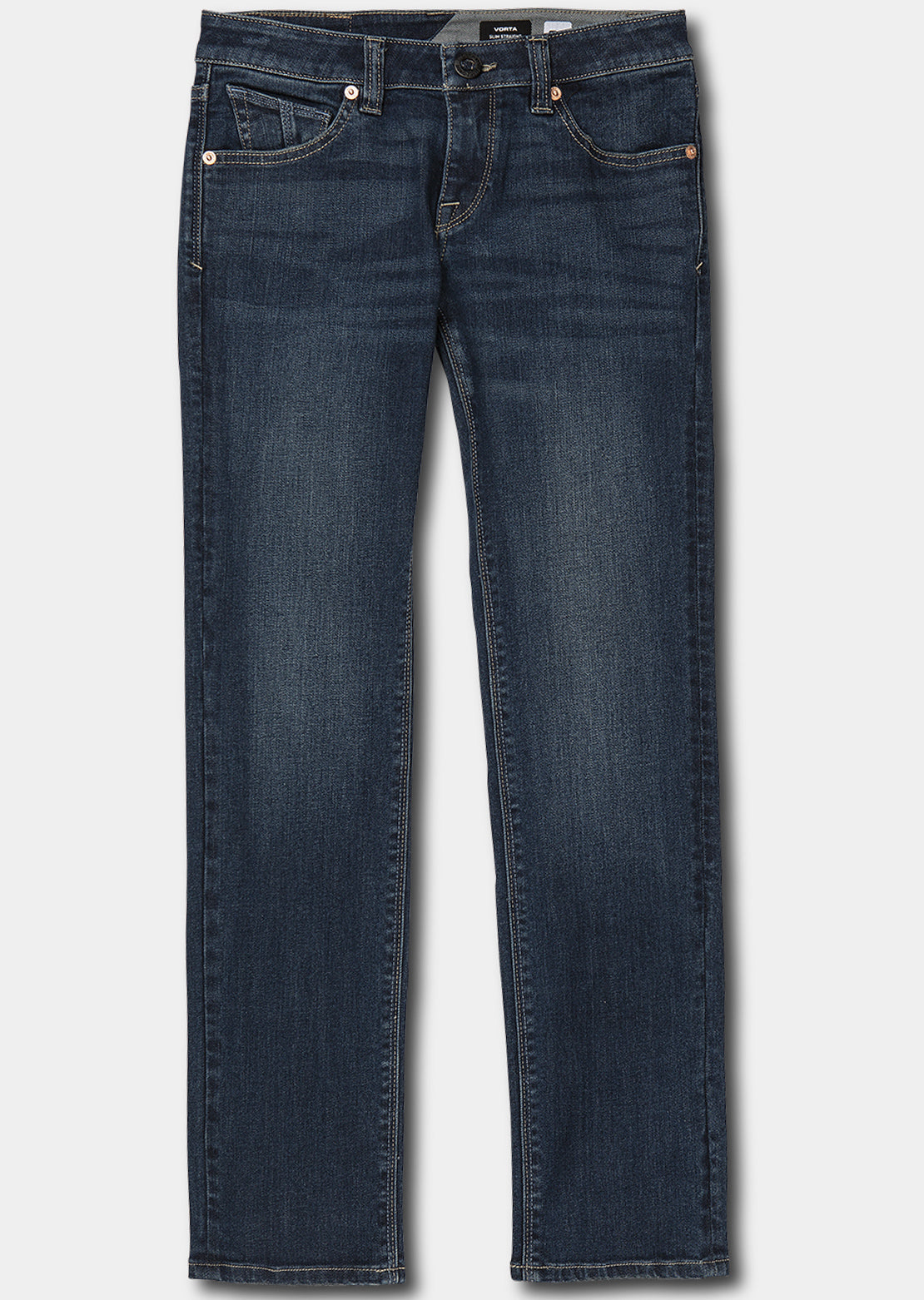 Volcom Junior Vorta Denim Pants Atlantic