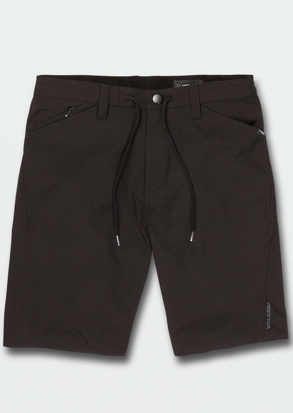 Volcom Men&#39;s 91 Trails Hybrid 21 Shorts Black