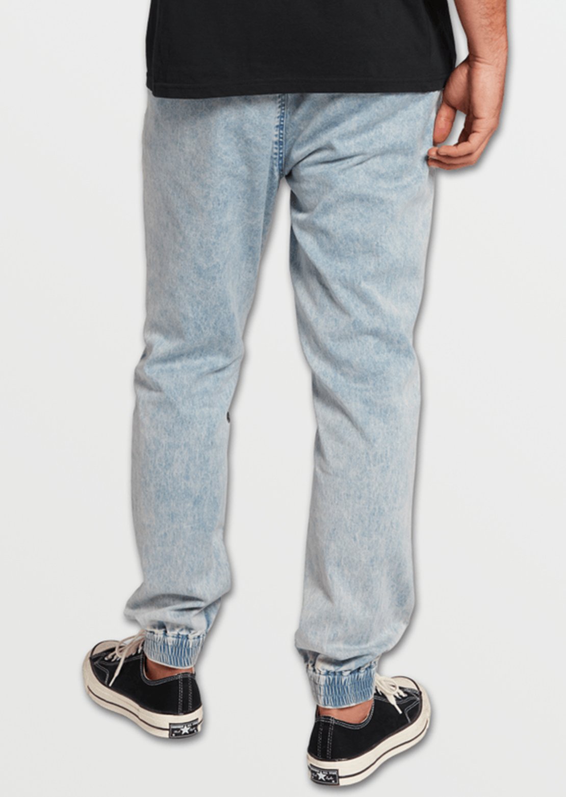 Volcom Men&#39;s Chino Frickin Slim Jogger Pants Cloud Blue