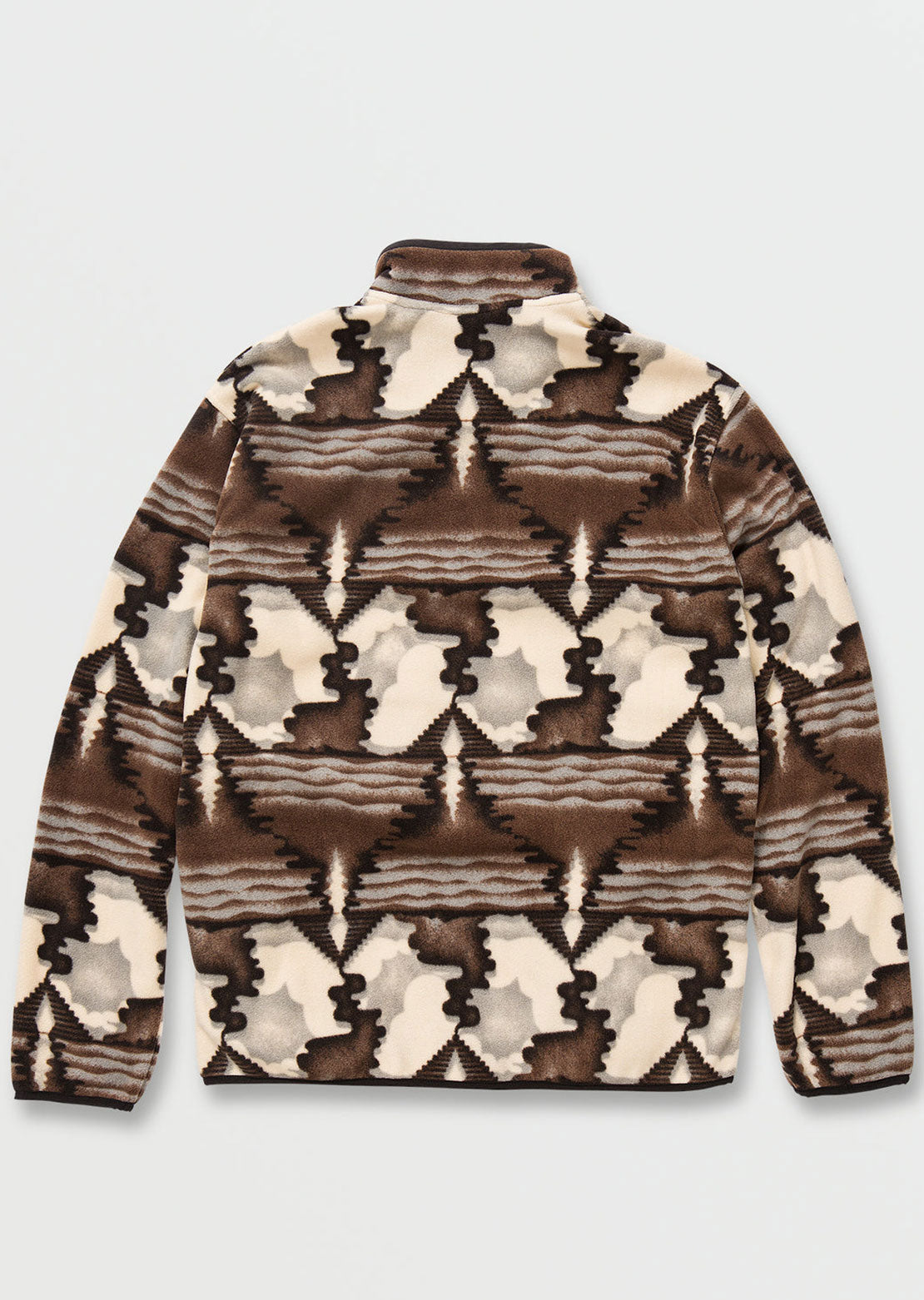 Volcom Men's Error92 Mock Neck Pullover Whitecap Grey