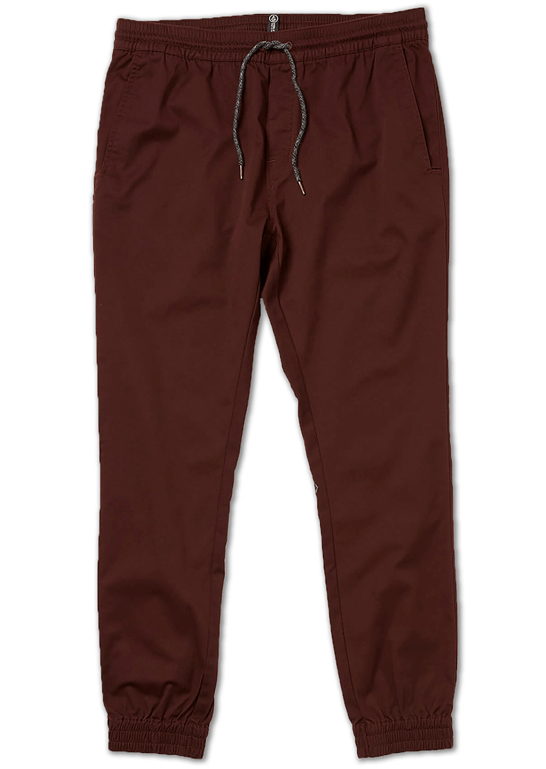 Volcom Men&#39;s Frickin Slim Jogger Pants Plum