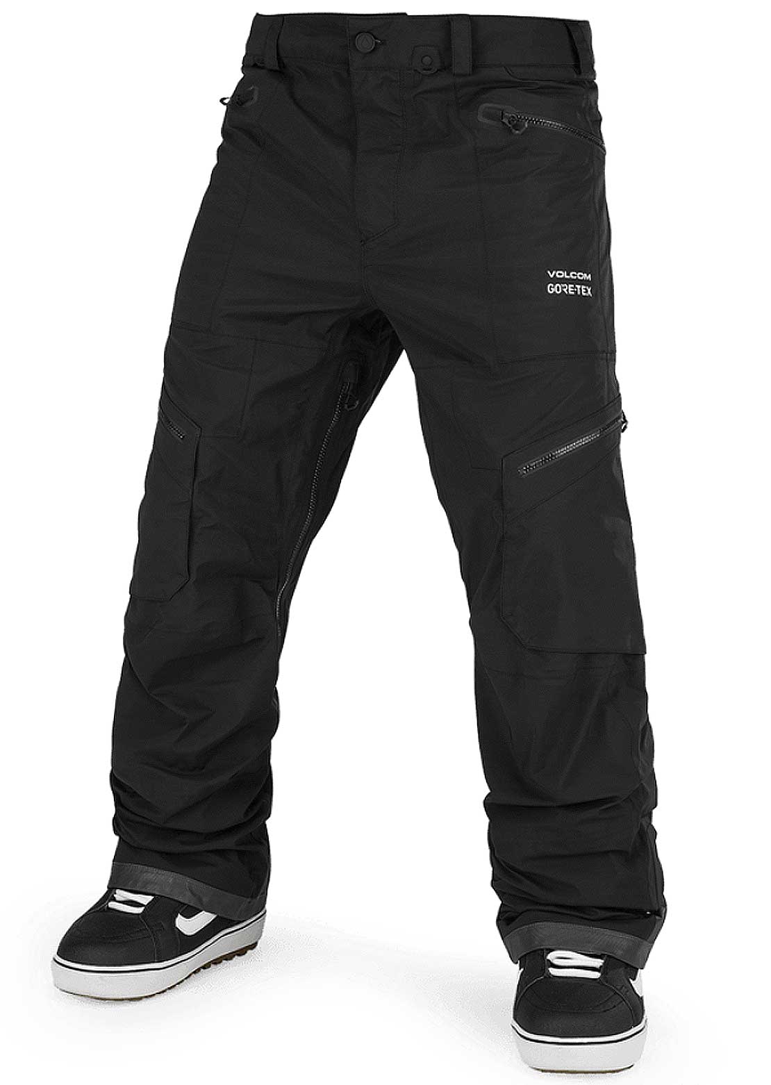 Volcom Men&#39;s Guch Stretch Gore-Tex Pants Black
