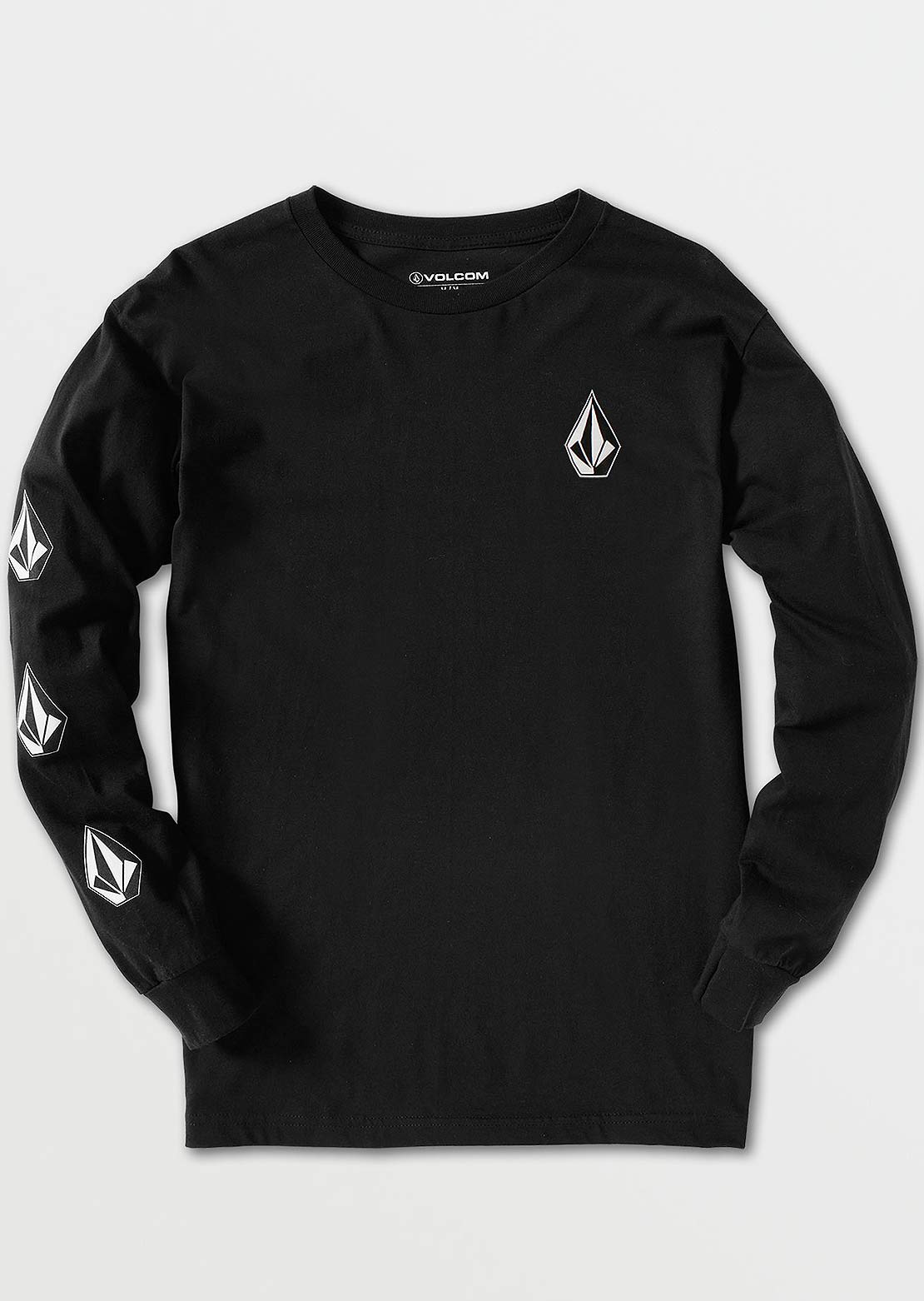 Volcom Men&#39;s Iconic Stone Longsleeve Black