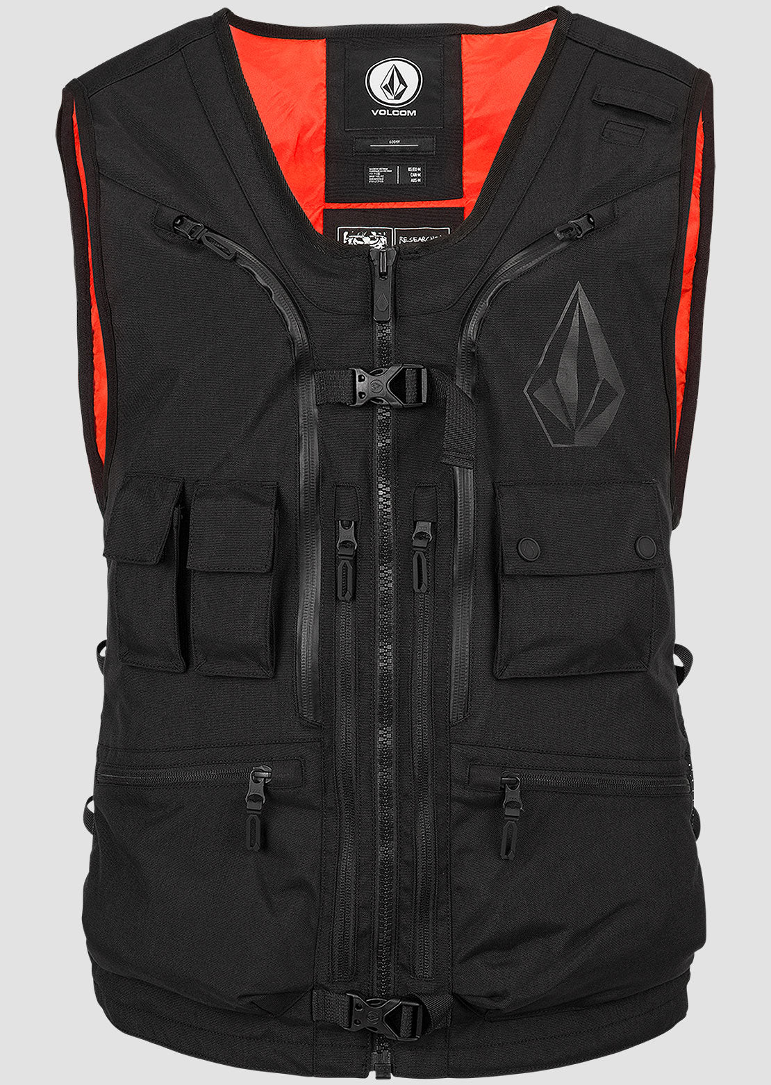 VOLCOM IGUCHI SLACK VEST・XL Iguchi Slack Vest - New Black | Volcom Europe