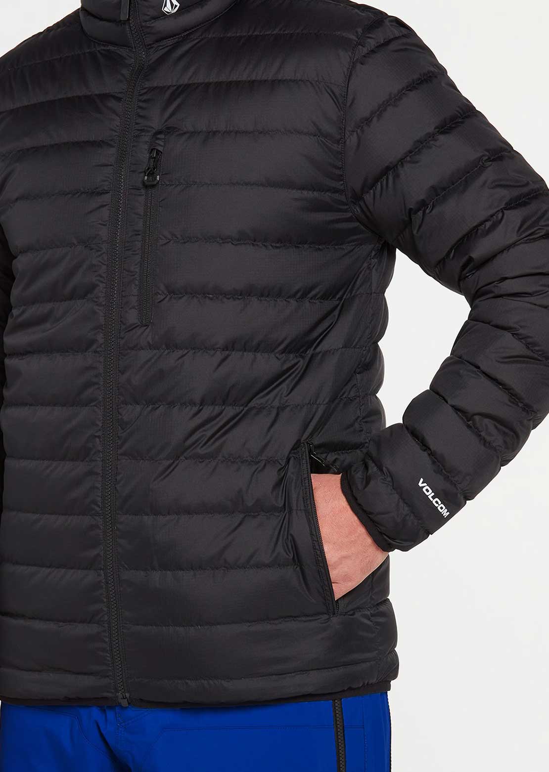 Volcom Men&#39;s Puff Puff Give Jacket Black