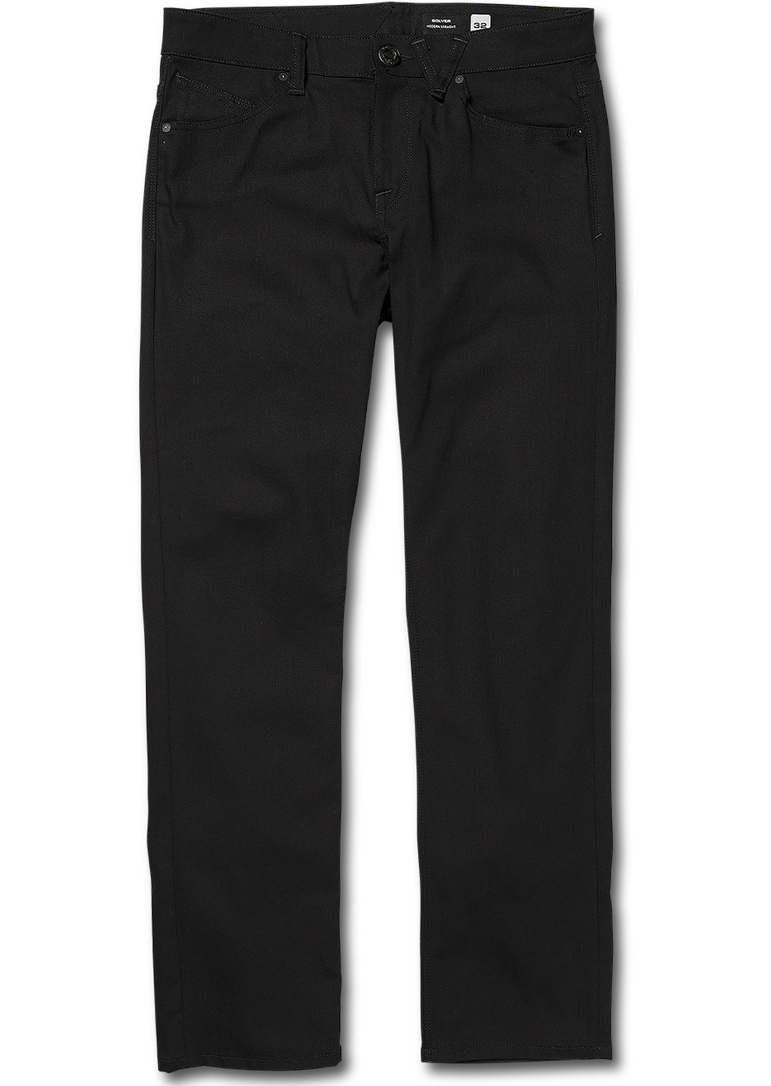 Volcom Men&#39;s Solver Jeans Black On Black