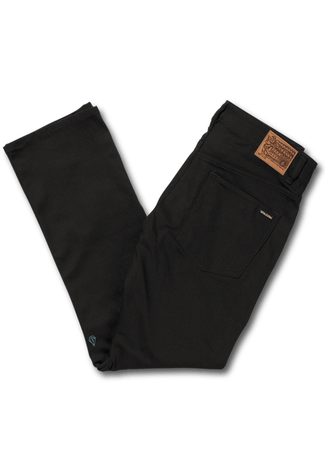 Volcom Men&#39;s Solver Jeans Black On Black