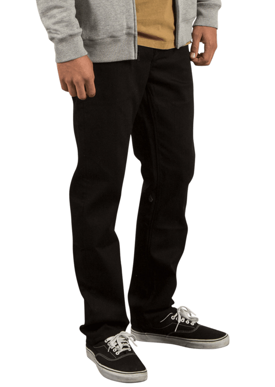 Volcom Men&#39;s Solver Jeans Black On Black