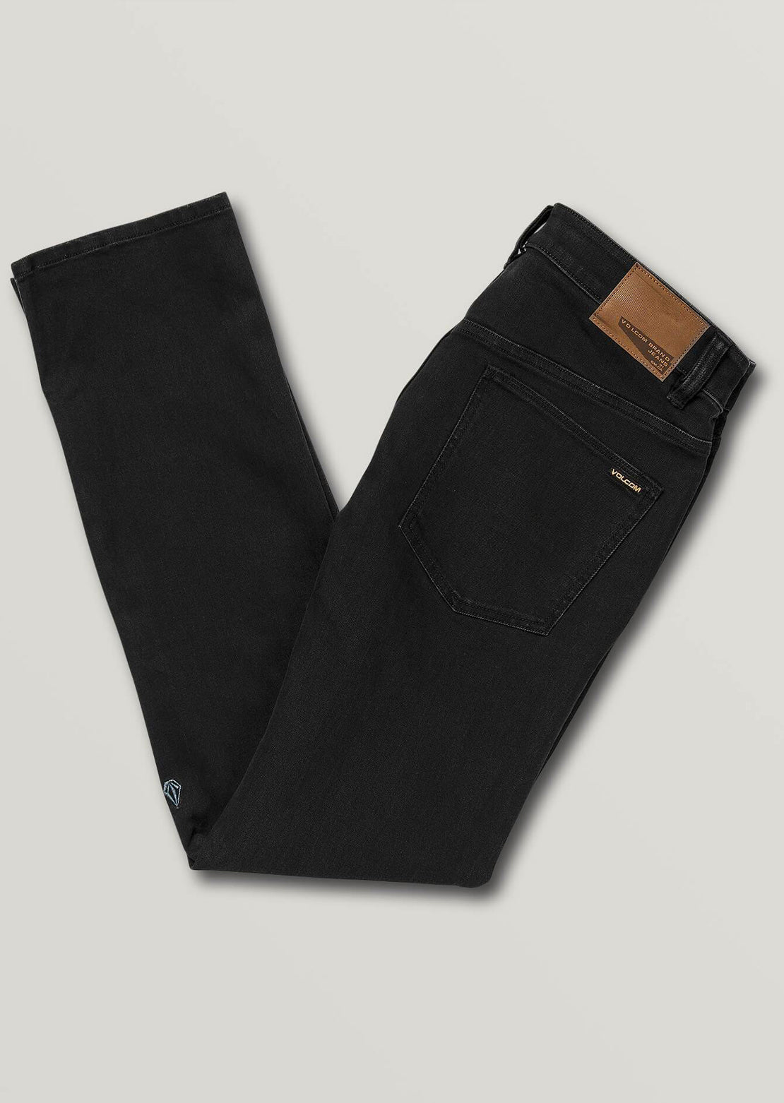 Volcom Men’s Solver Jeans Blackout