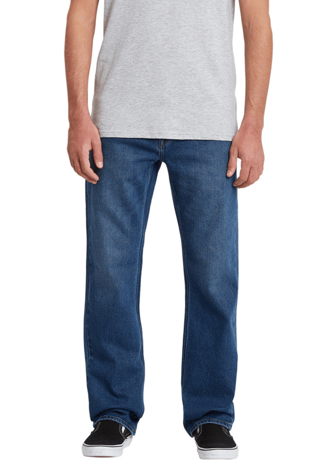 Volcom Men&#39;s Solver Jeans Easy Blue
