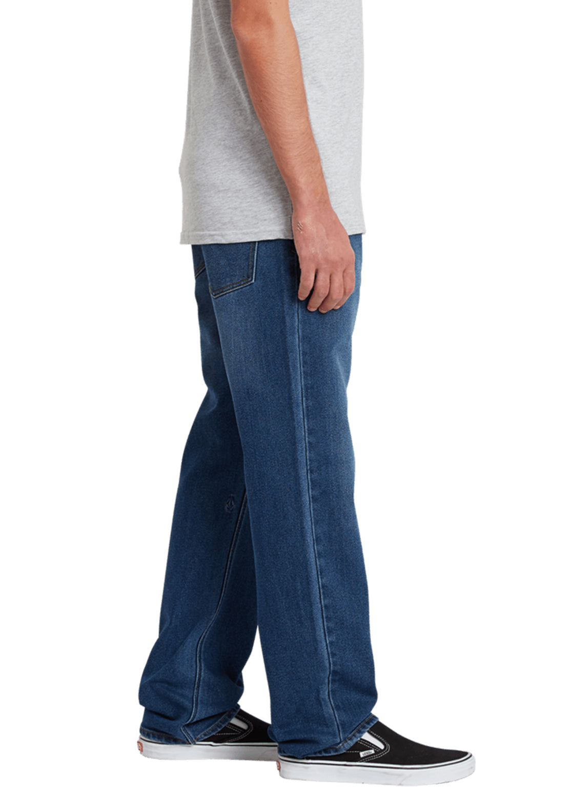 Volcom Men&#39;s Solver Jeans Easy Blue