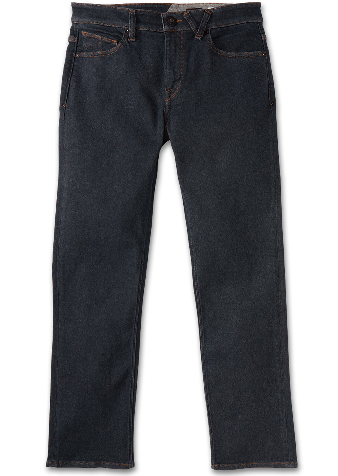 Volcom Men&#39;s Solver Jeans Grey Indigo Rinse