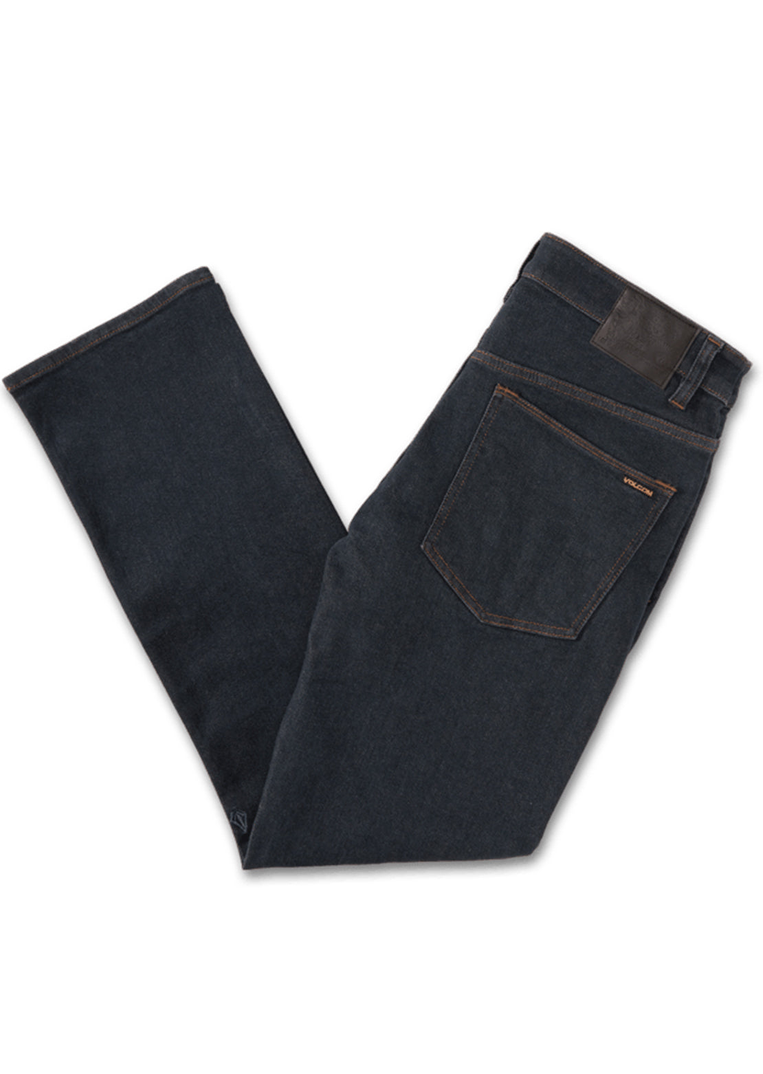 Volcom Men&#39;s Solver Jeans Grey Indigo Rinse