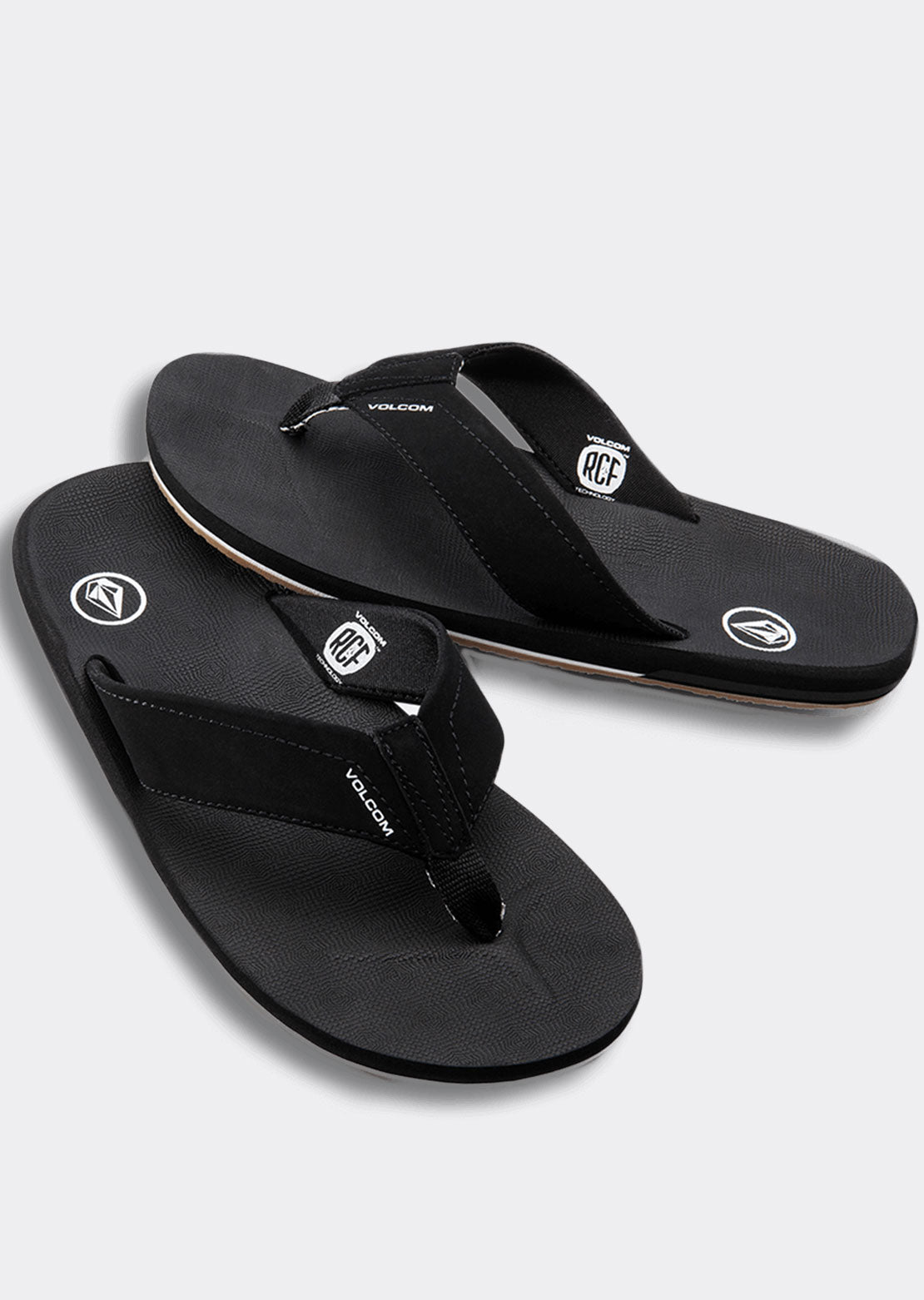 Volcom Men&#39;s Victor Sandals Black