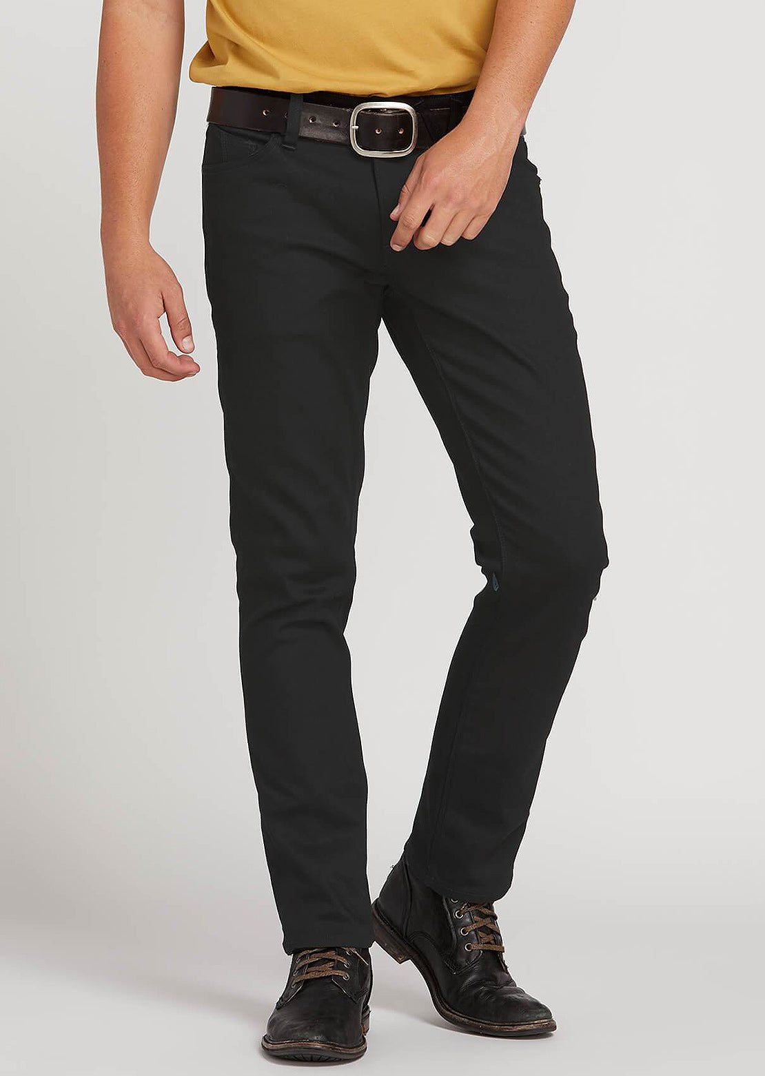Volcom Men&#39;s Vorta Jeans Black On Black
