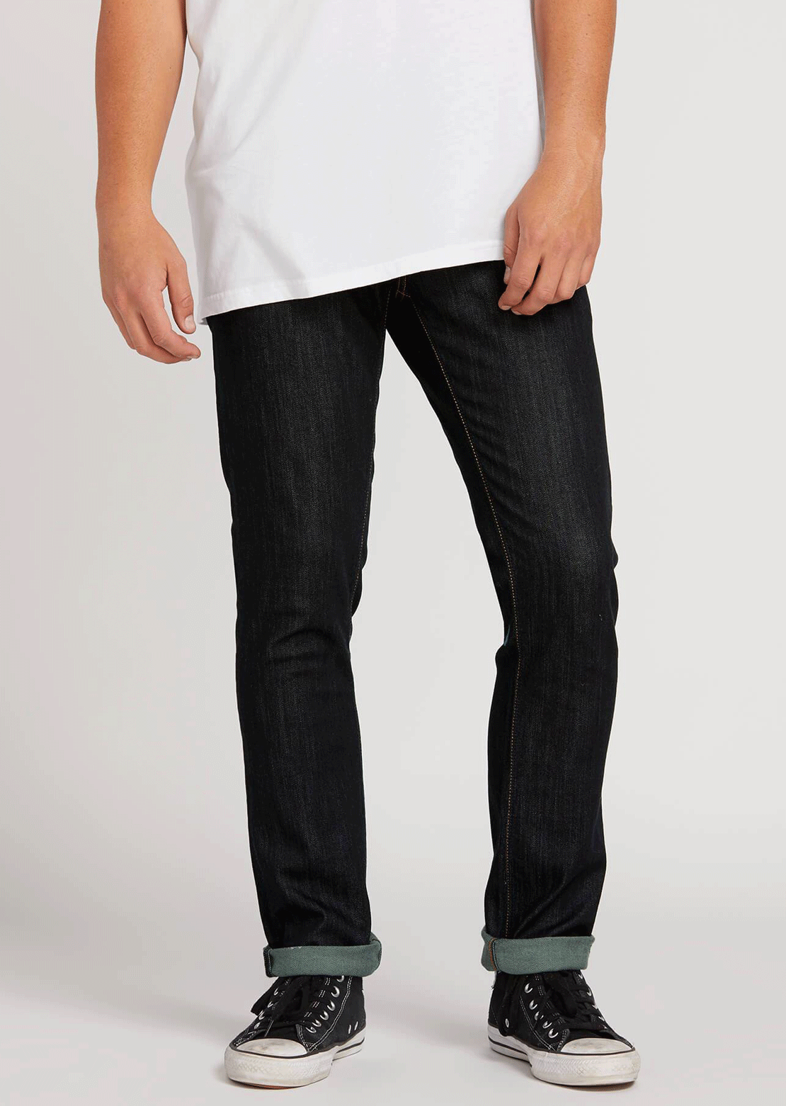 Volcom Men’s Vorta Jeans Rinse