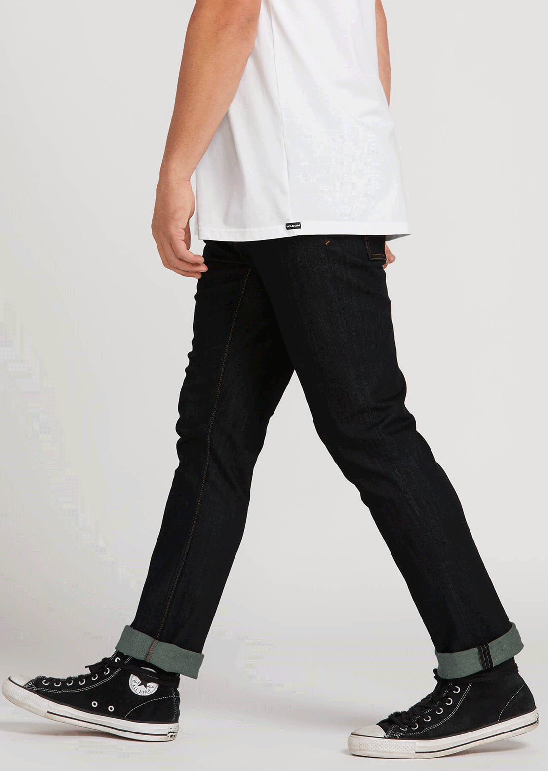 Volcom Men’s Vorta Jeans Rinse
