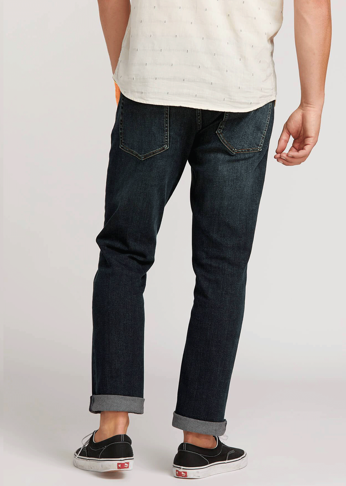 Volcom Men’s Vorta Jeans Vintage Blue