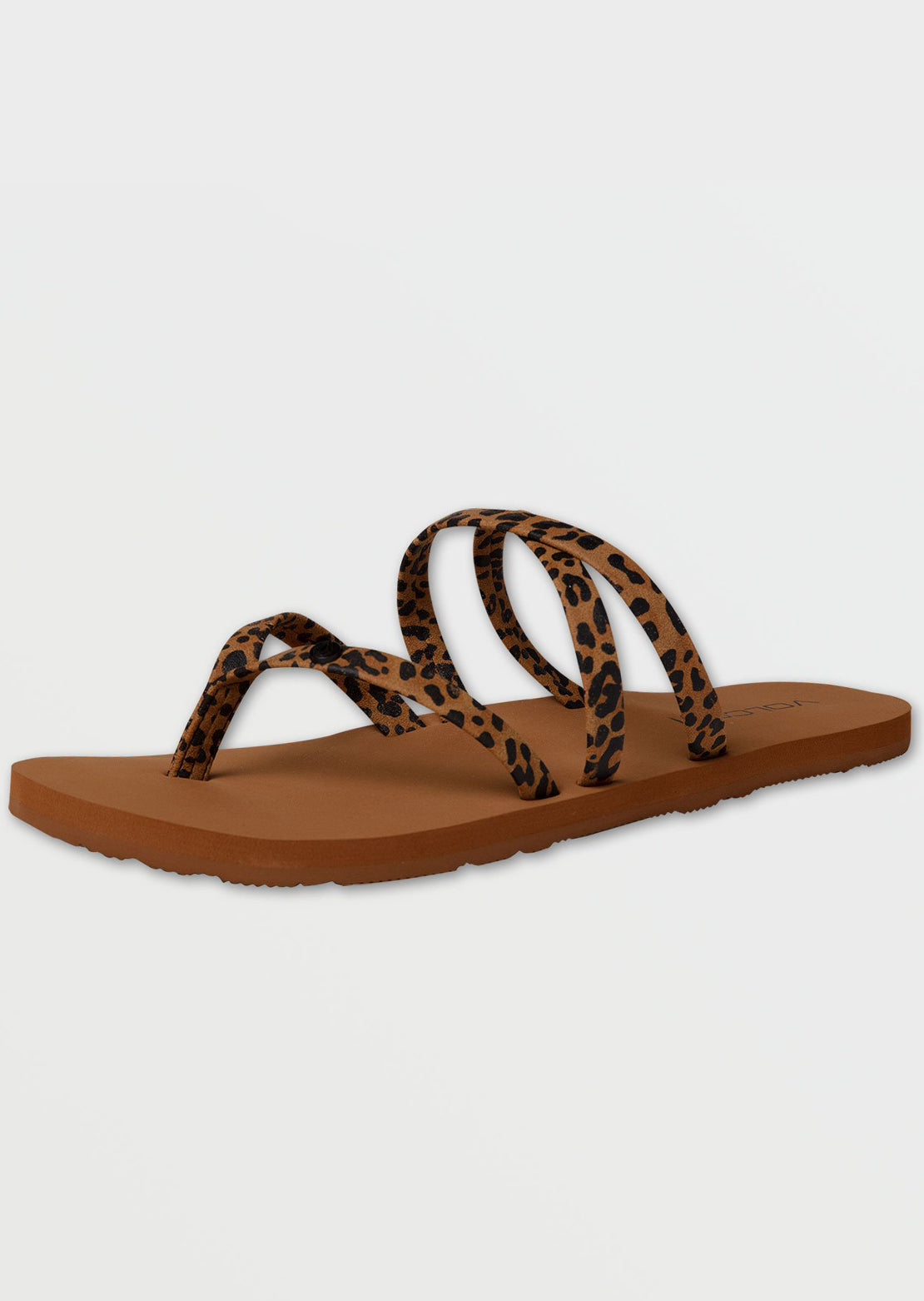 Volcom Women&#39;s Easy Breezy II Sandals Cheetah