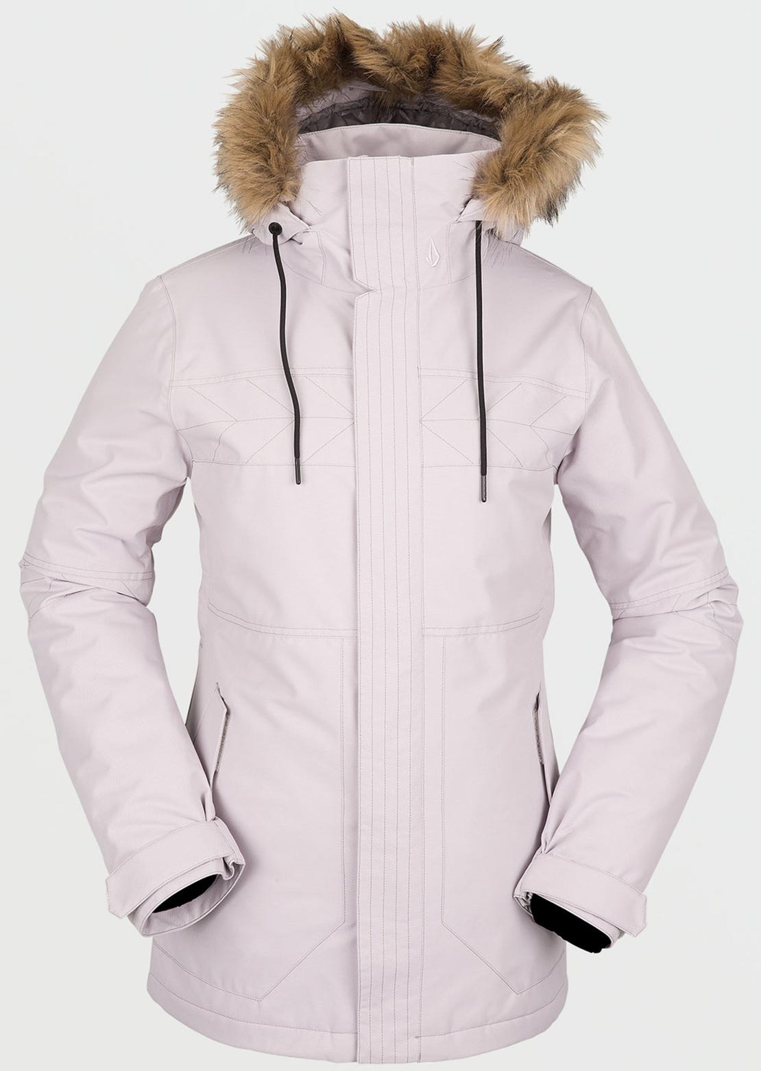 Volcom Women's Fawn Insulated Jacket Amethyst Smoke