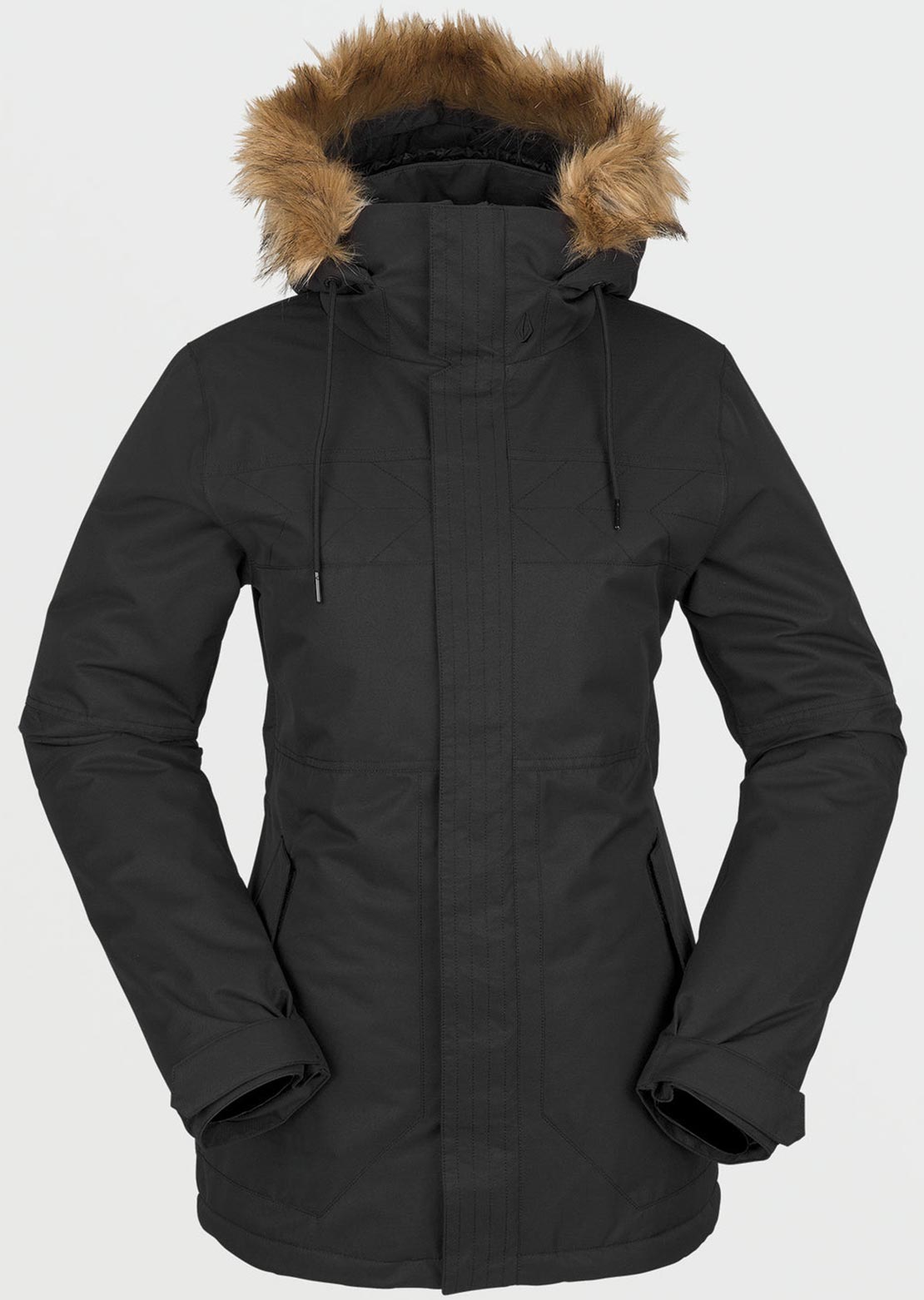 Volcom Women's Fawn Insulated Jacket Black