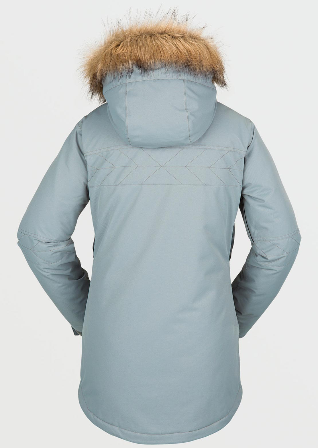 Volcom Women's Fawn Insulated Jacket Green Ash