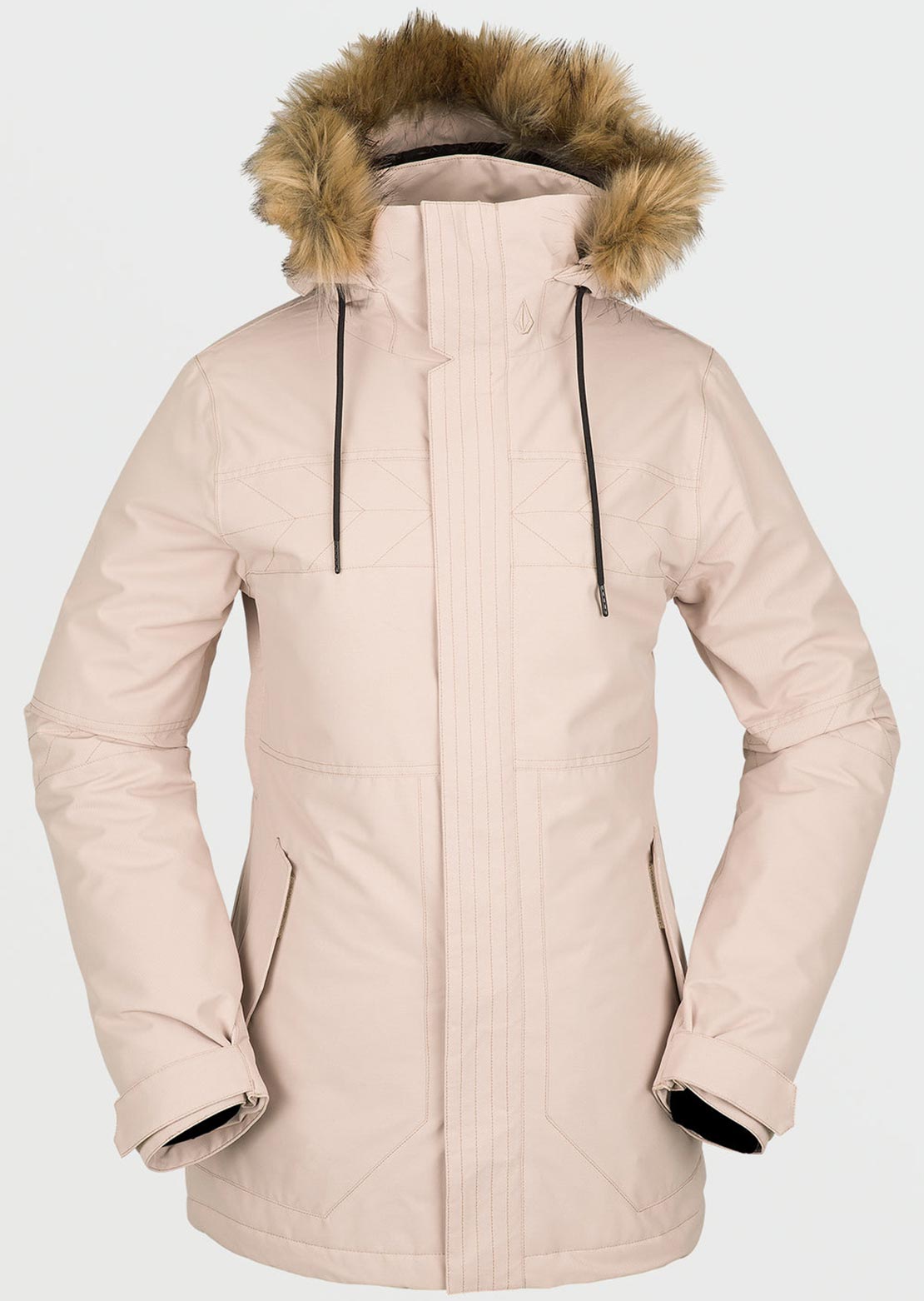 Volcom Women's Fawn Insulated Jacket Sand