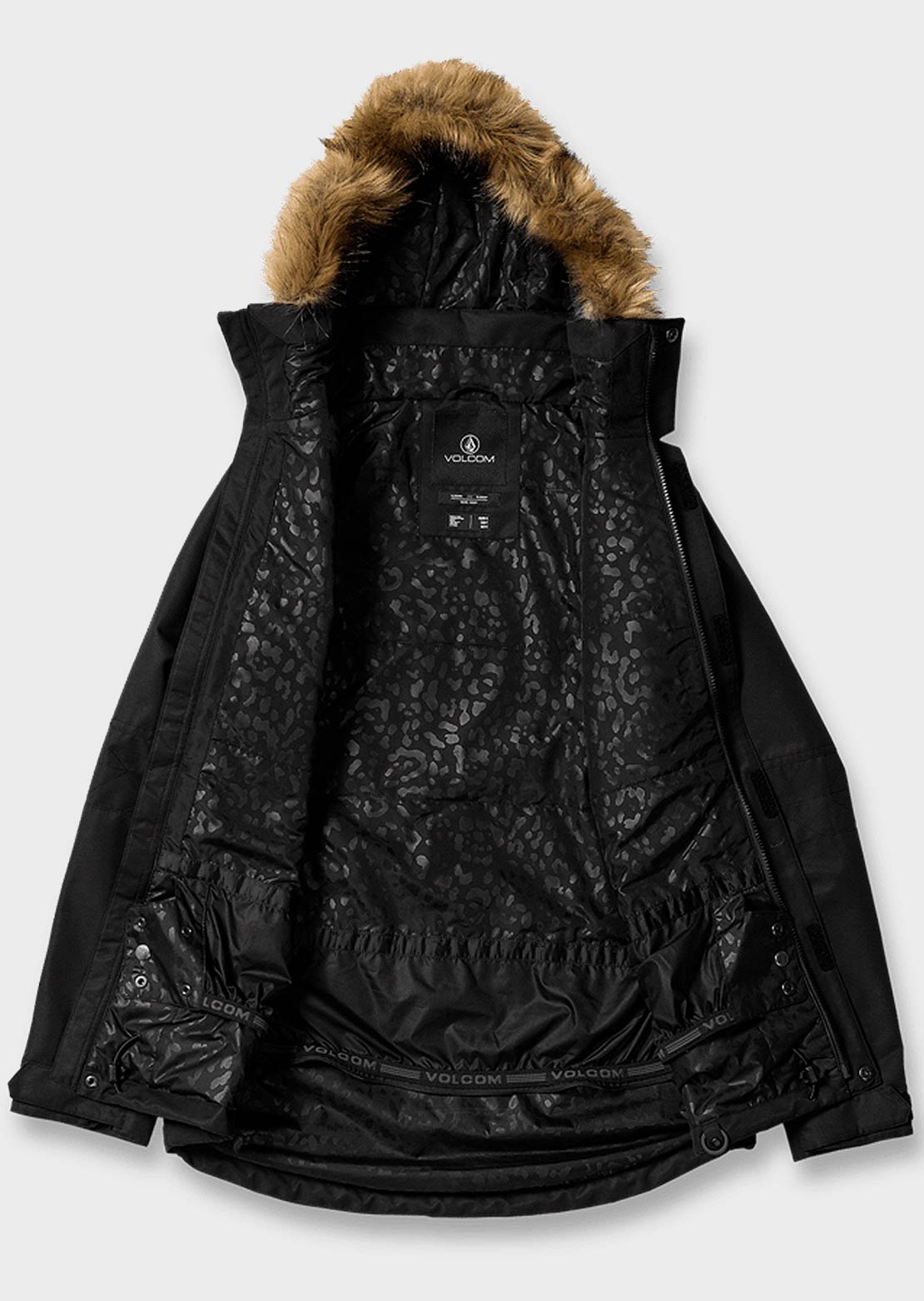 Volcom Women's Fawn INS Jacket Black