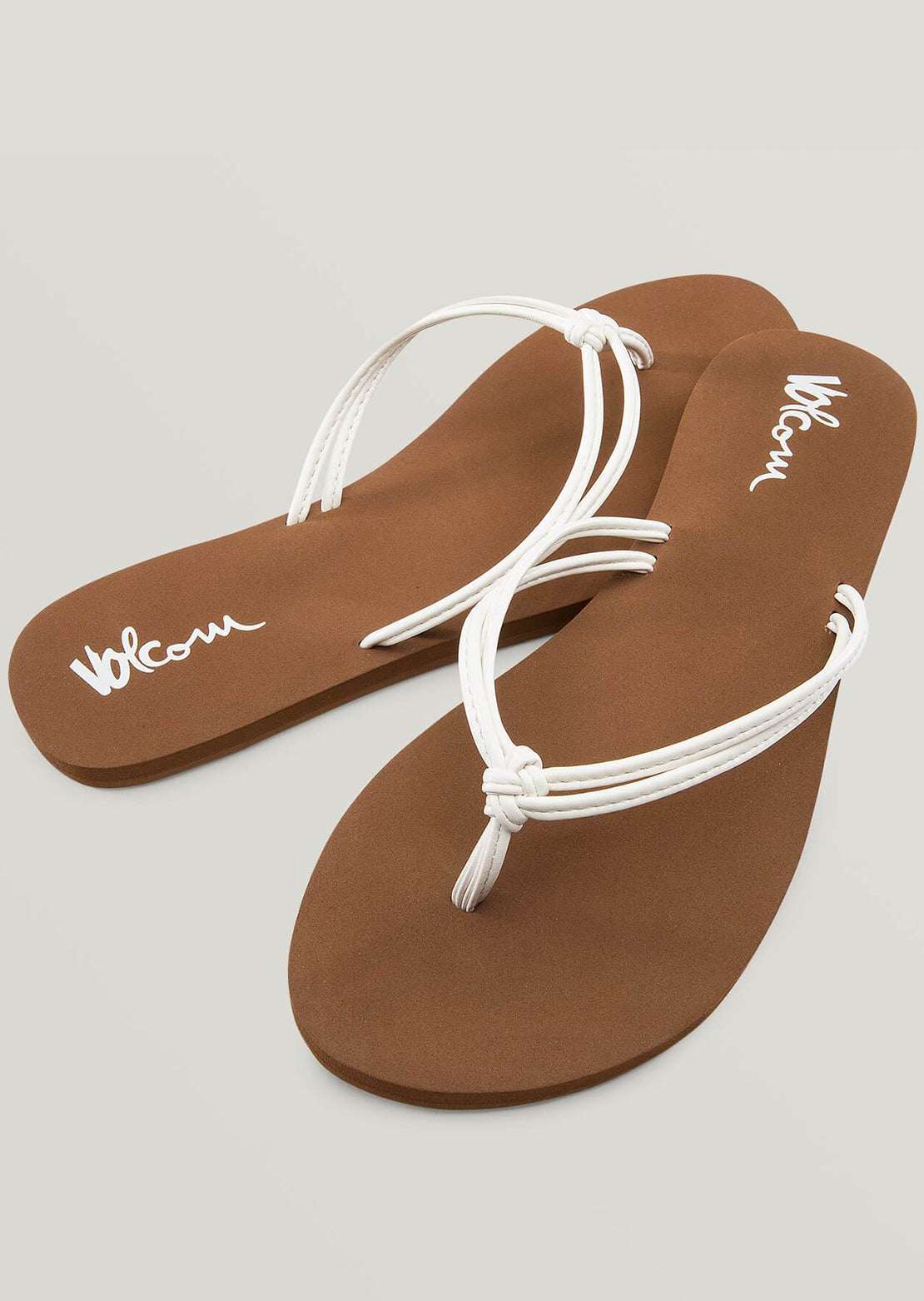Volcom Women&#39;s Forever And Ever II Sandals White