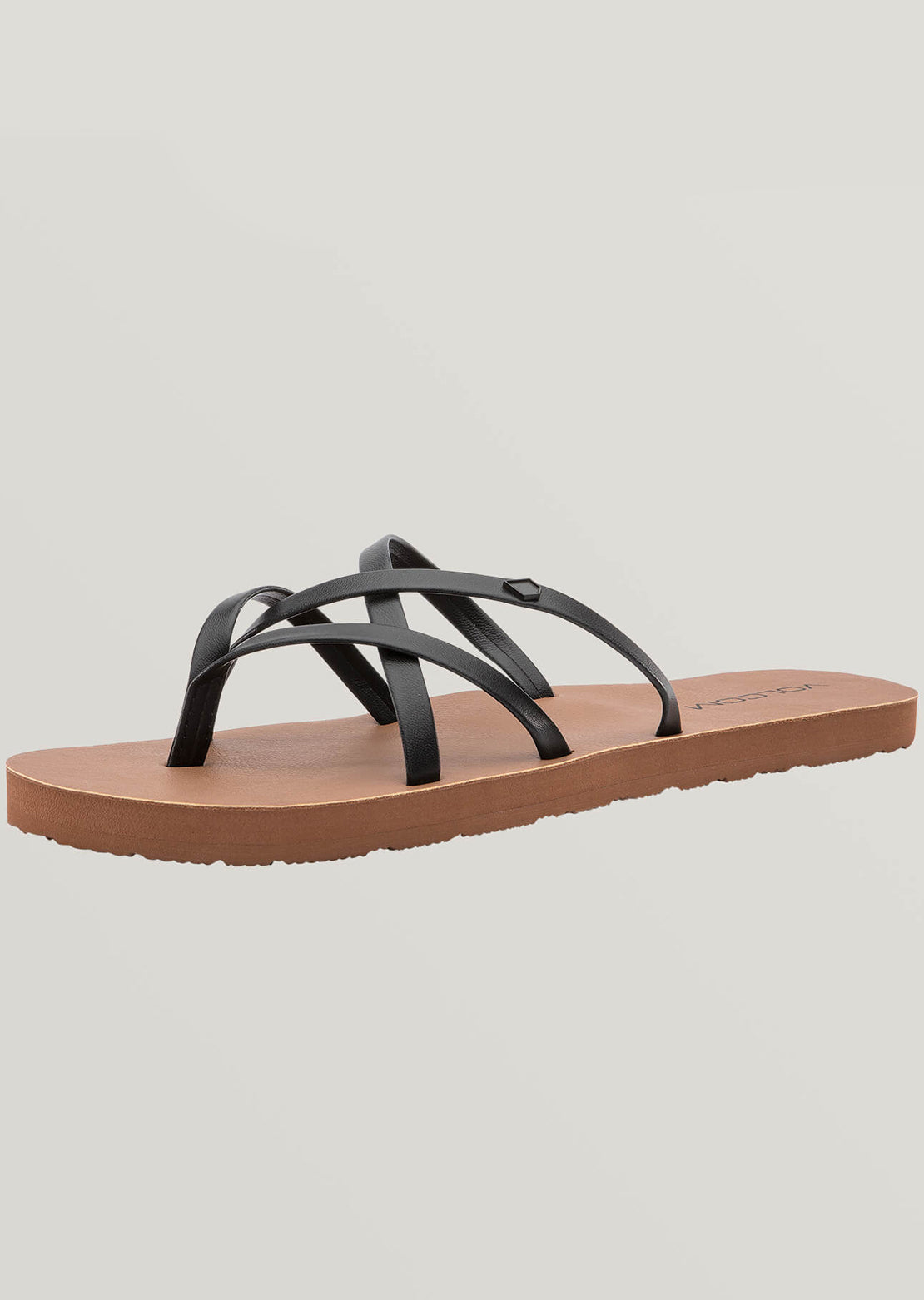 Volcom Women&#39;s New School II Sandals Black