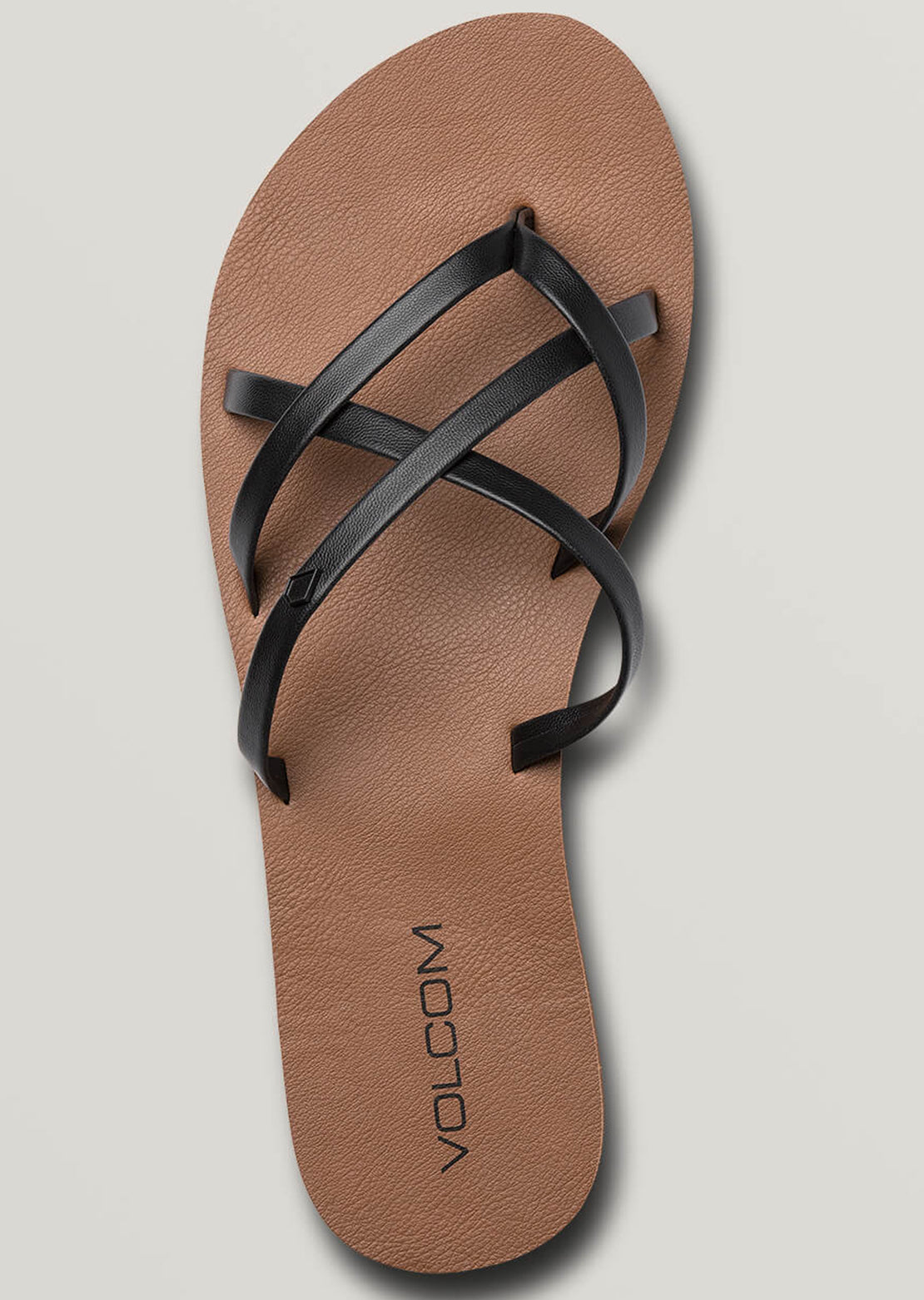 Volcom Women&#39;s New School II Sandals Black