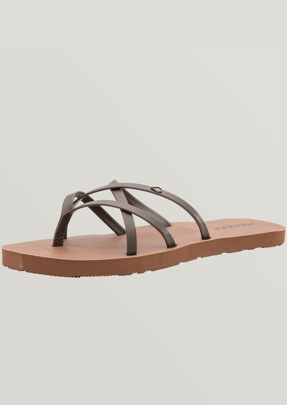 Volcom Women's New School II Sandals Brown