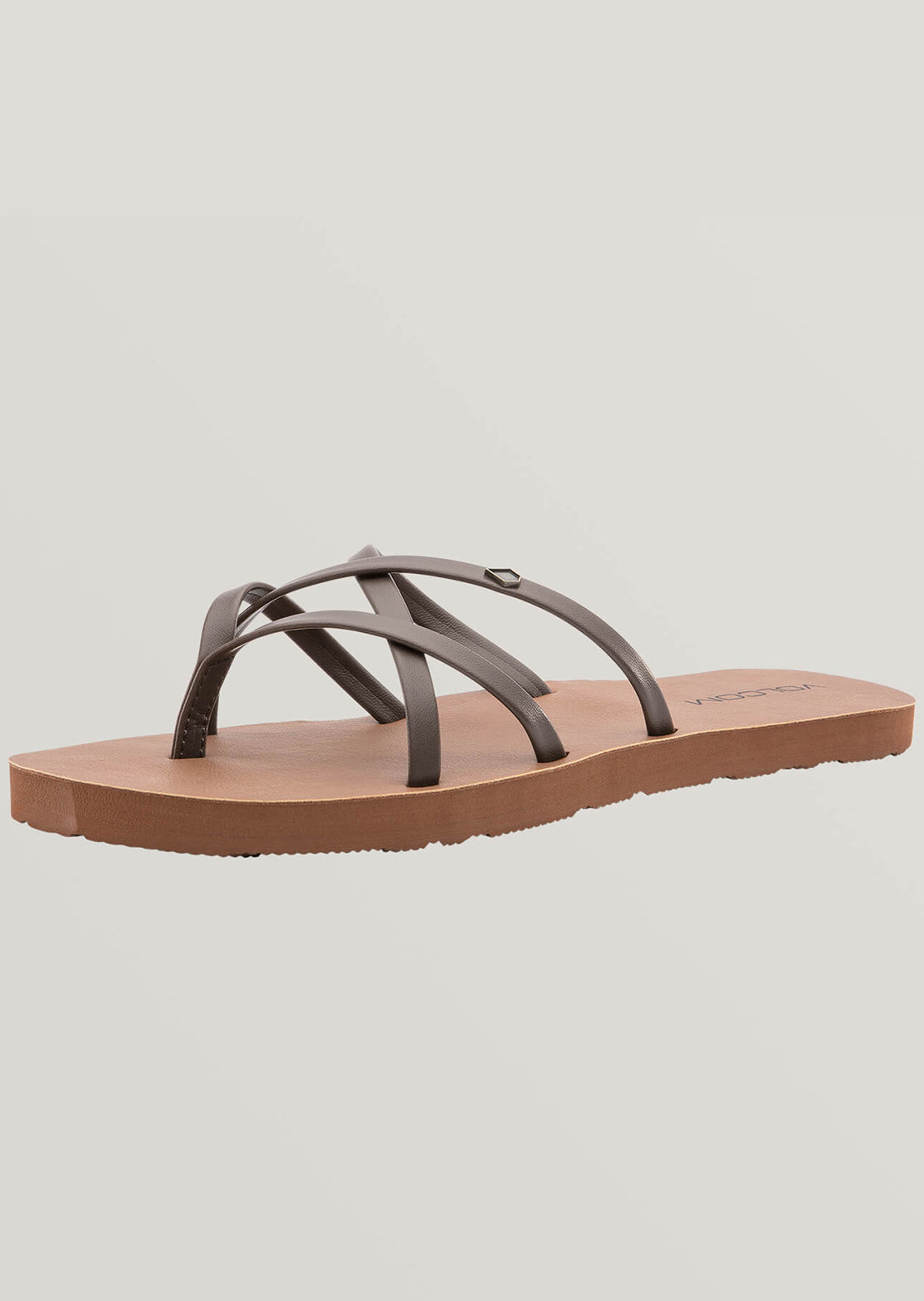 Volcom Women&#39;s New School II Sandals Brown