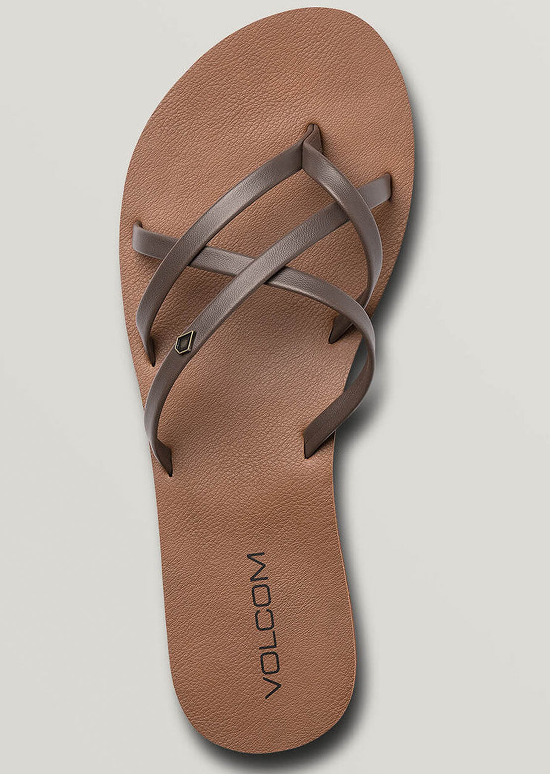 Volcom Women's New School II Sandals Brown