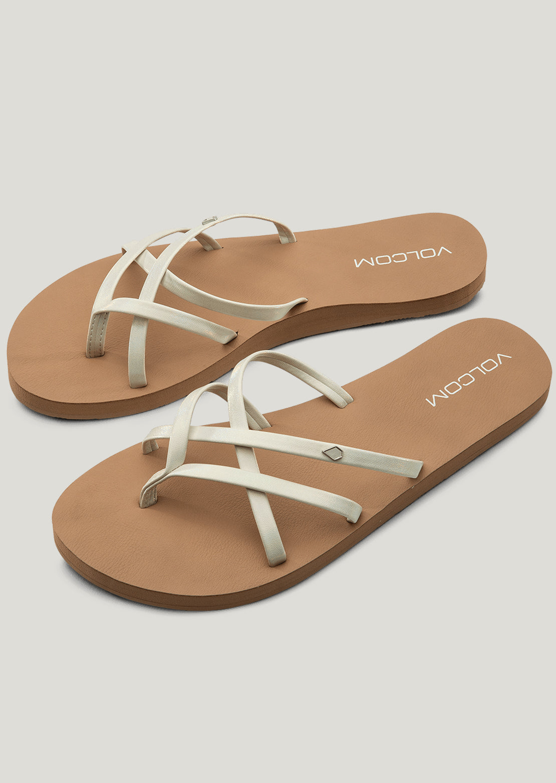 Volcom Women&#39;s New School II Sandals Glow