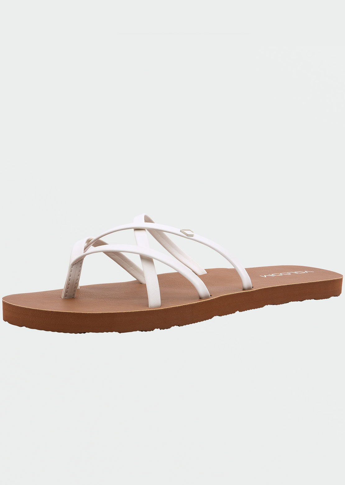 Volcom Women's New School II Sandals White