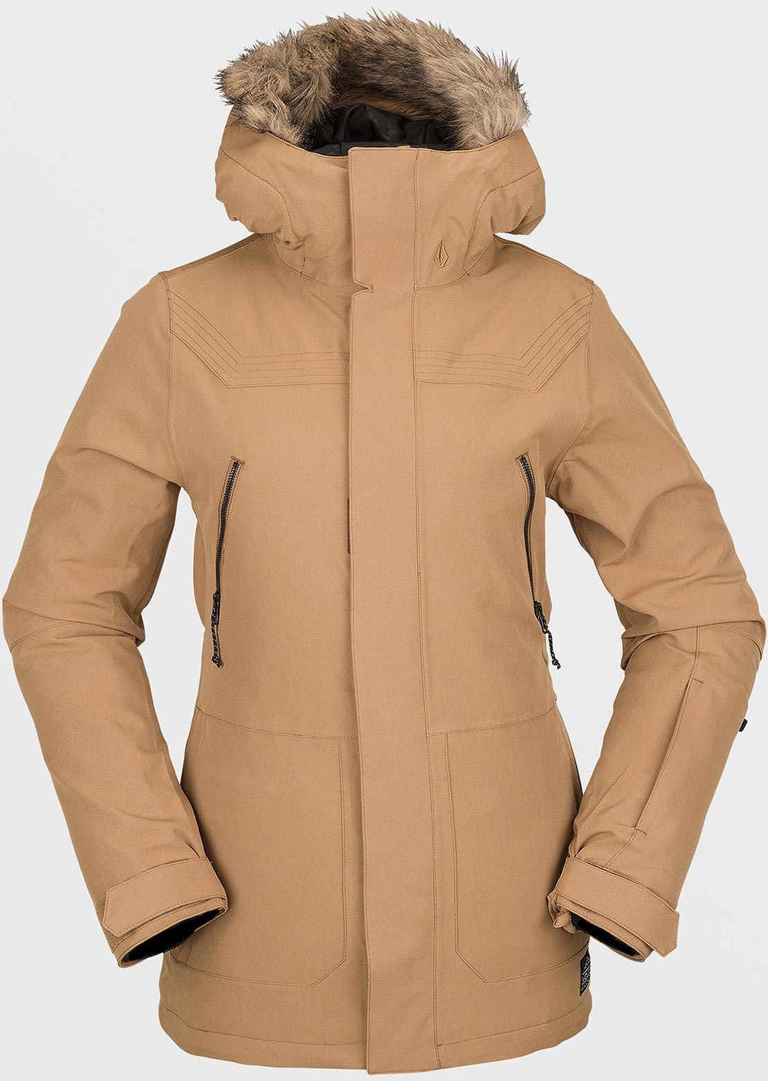 Volcom Women's Shadow Insulated Jacket Caramel