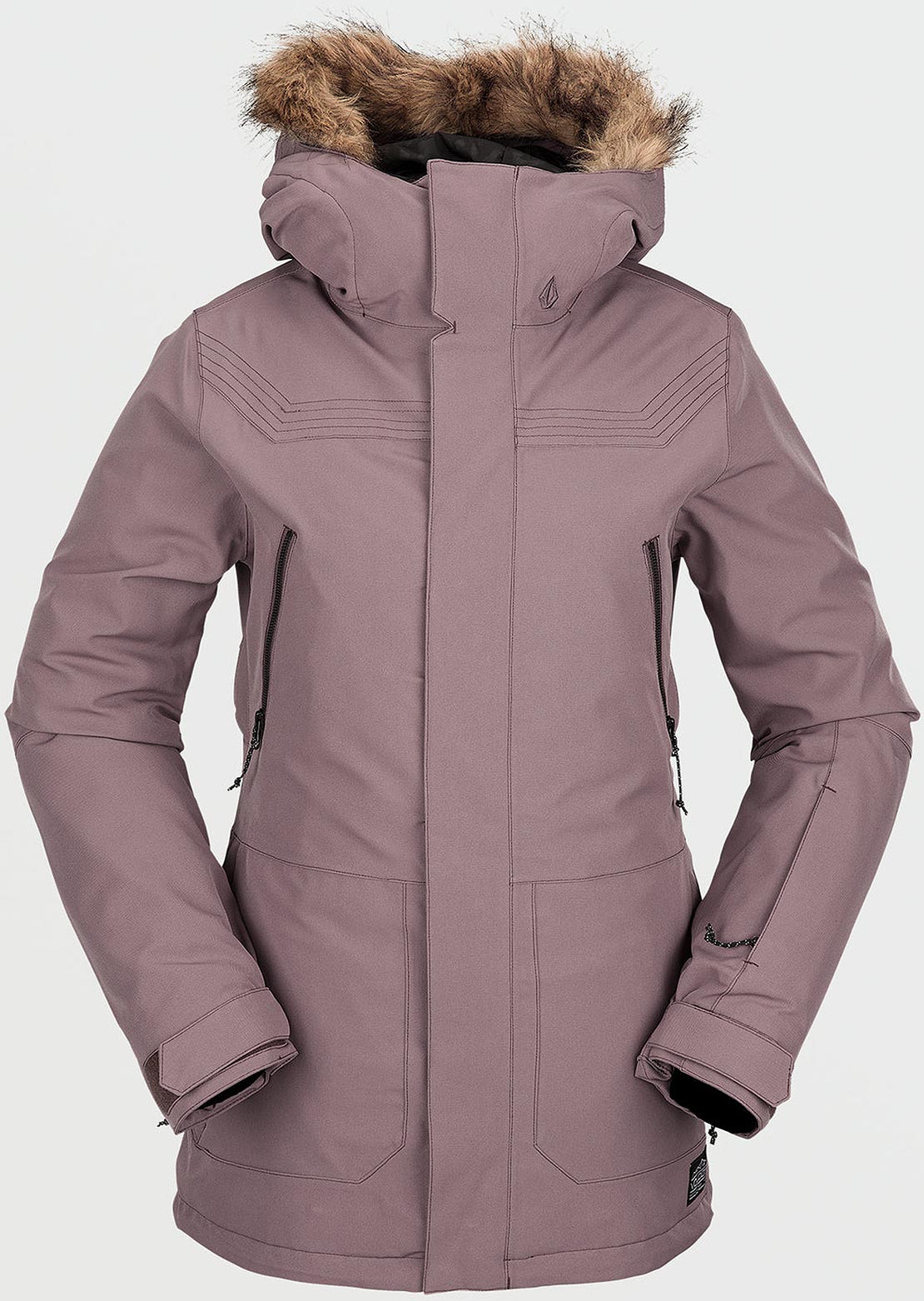 Volcom Women's Shadow Insulated Jacket Rosewood