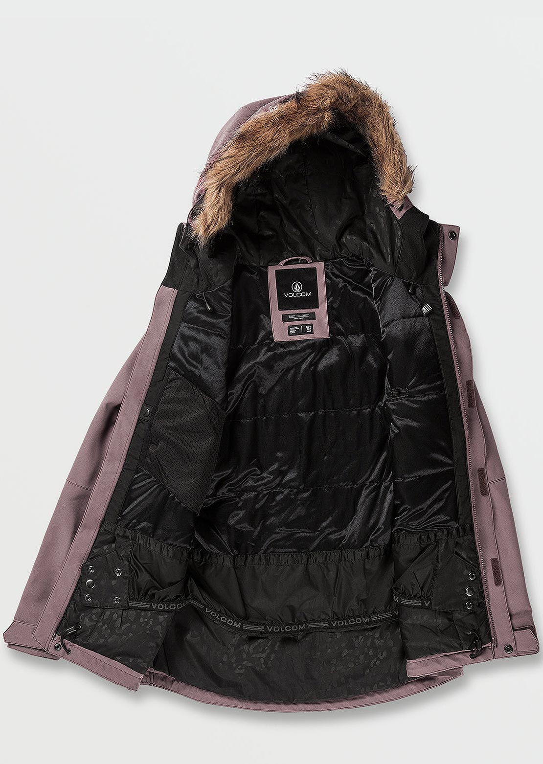 Volcom Women's Shadow Insulated Jacket Rosewood