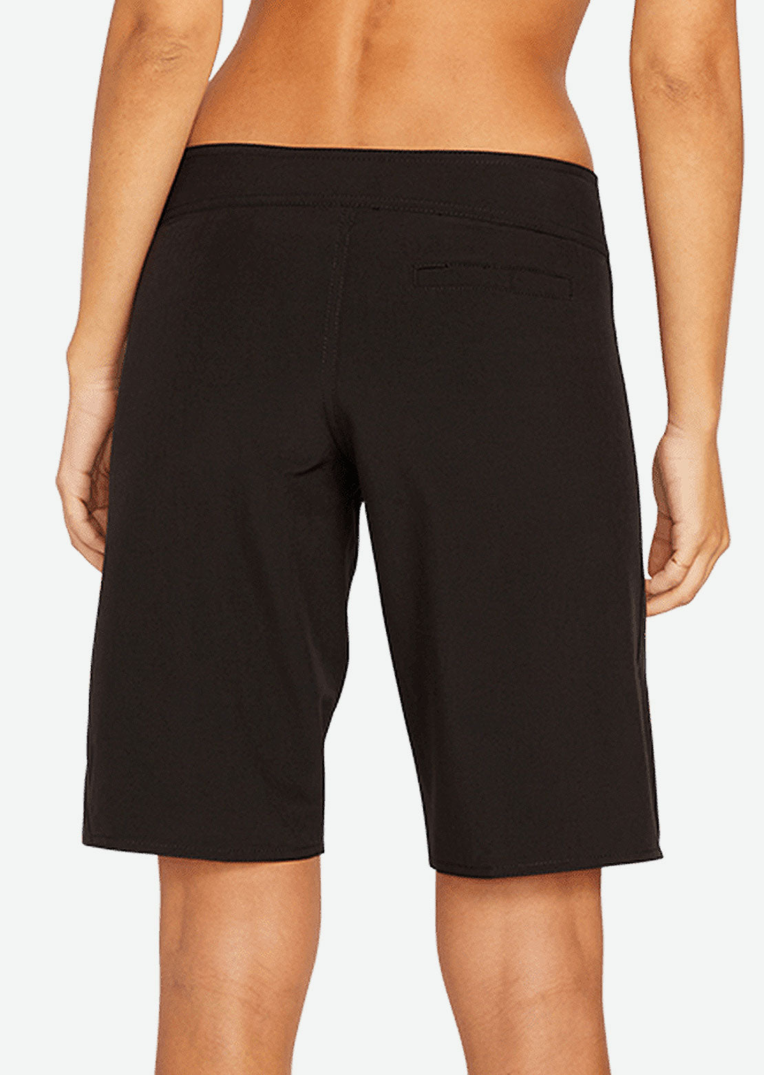 Volcom Women&#39;s Simply Solid 11 Boardshorts Black