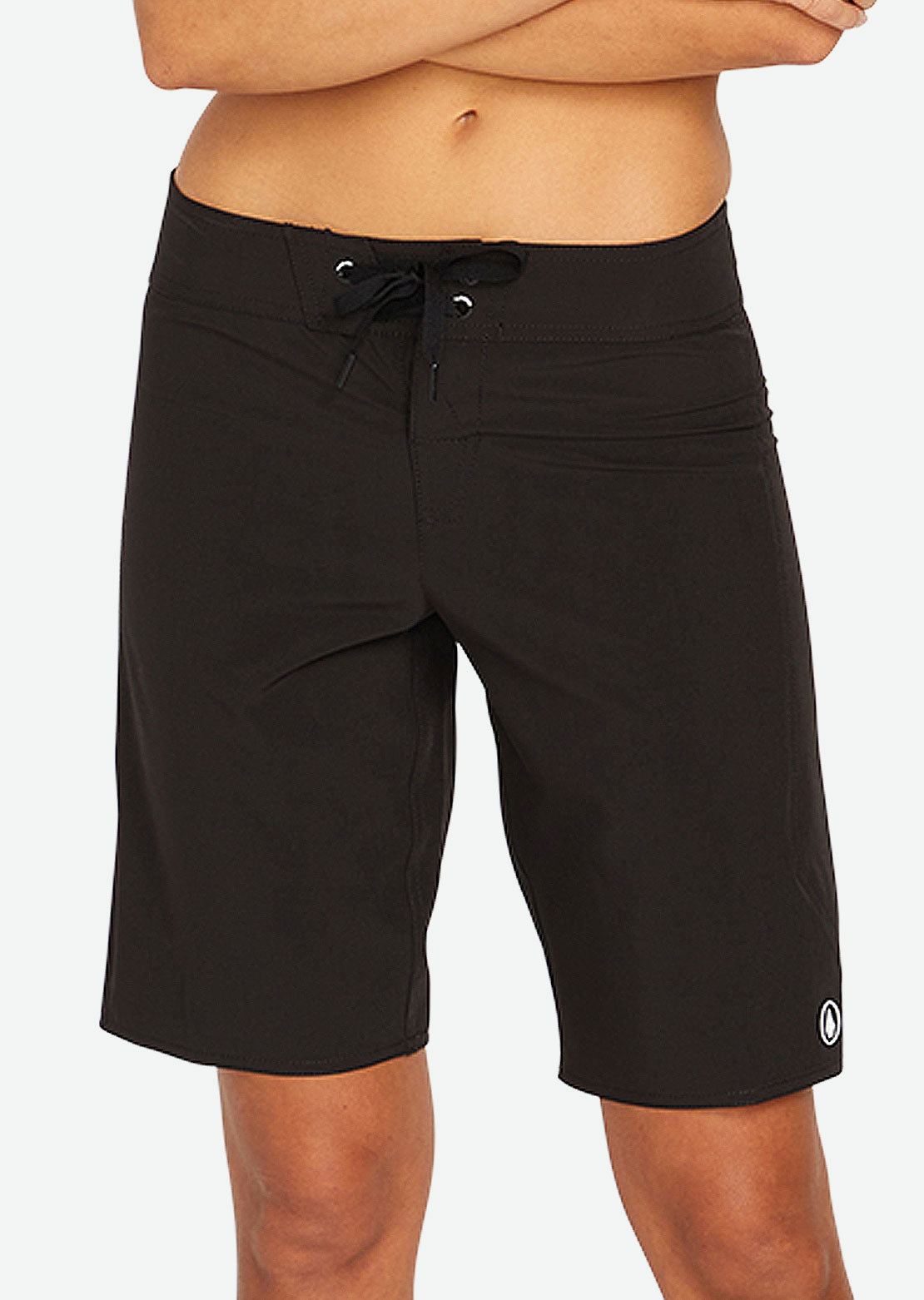 Volcom Women&#39;s Simply Solid 11 Boardshorts Black