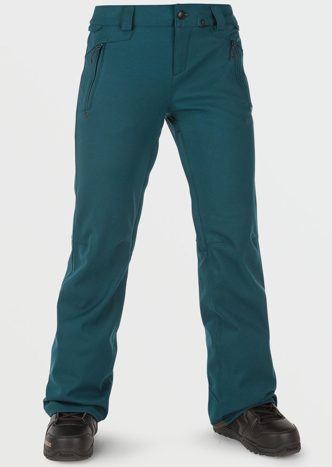 Volcom Women's Species Stretch Pants Storm Blue