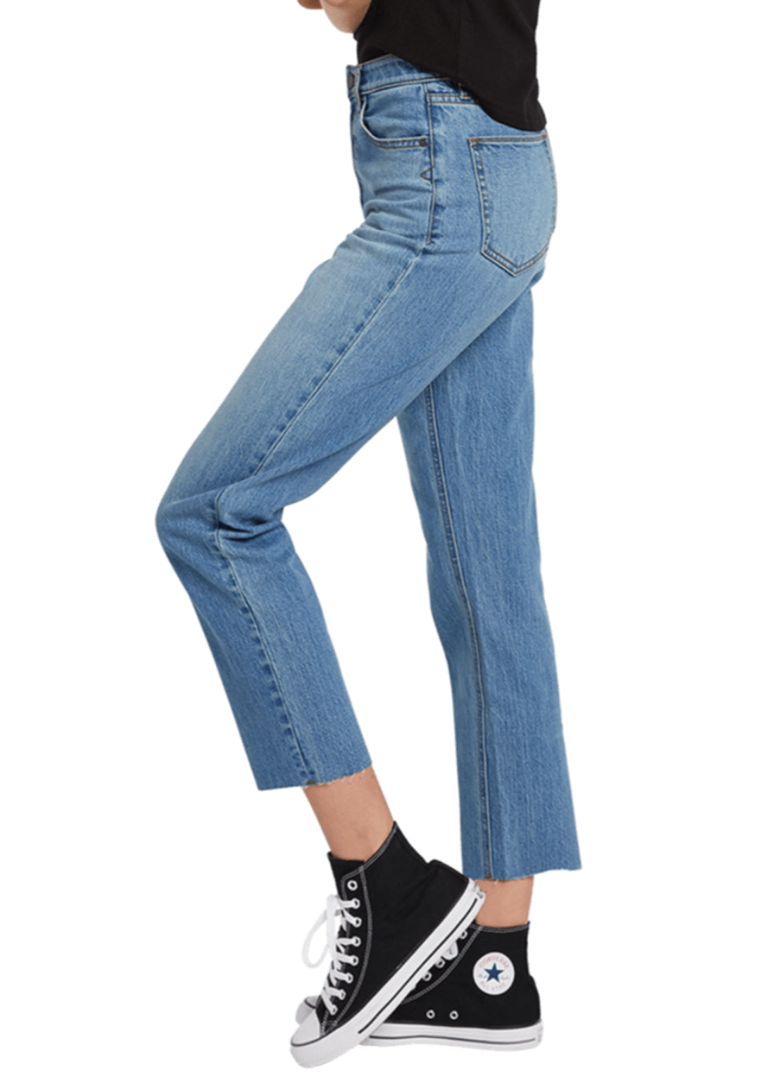 Volcom Women&#39;s Stoned Straight Jeans Ash Blue