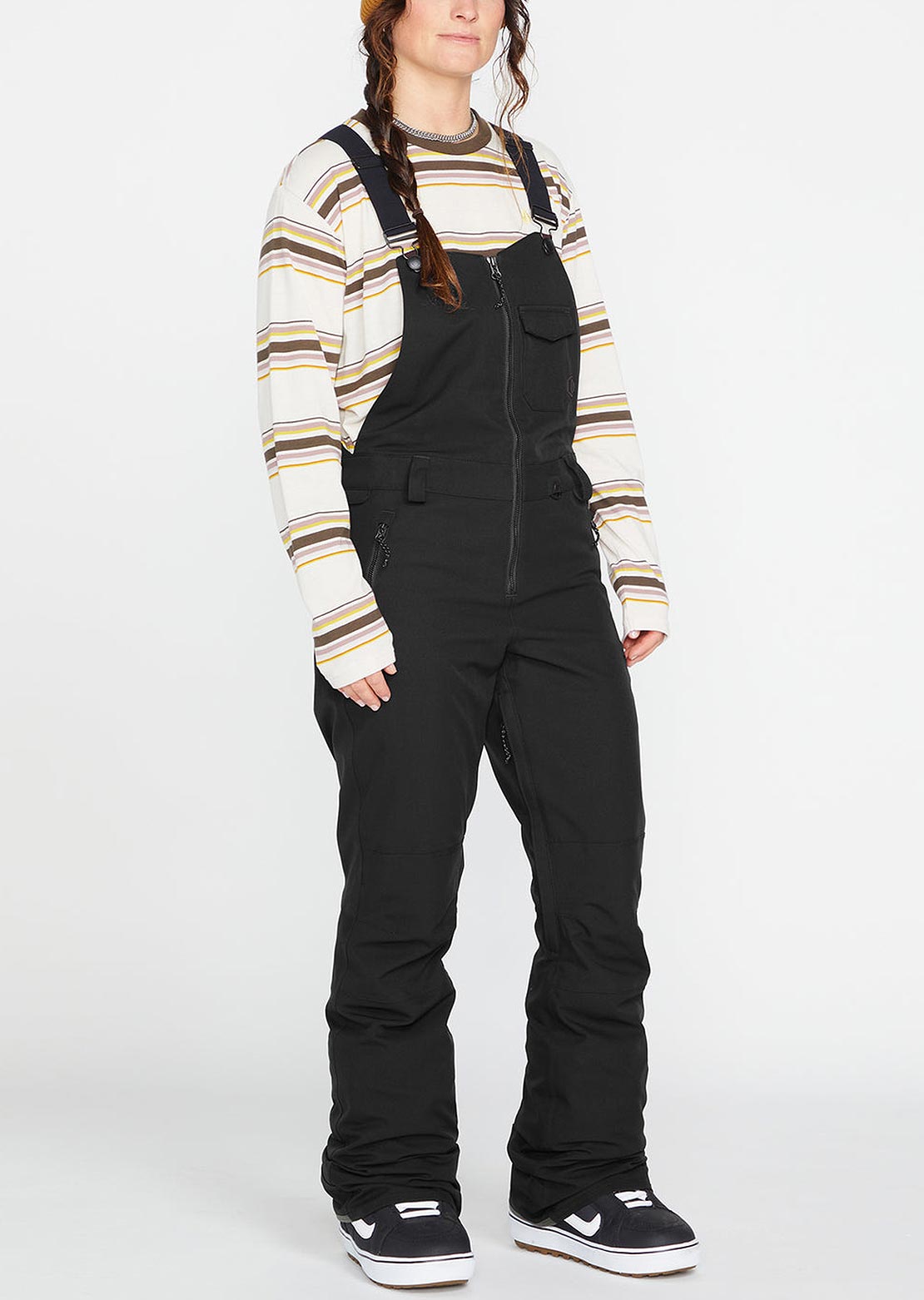 Volcom Women&#39;s Swift Bib Overall Black