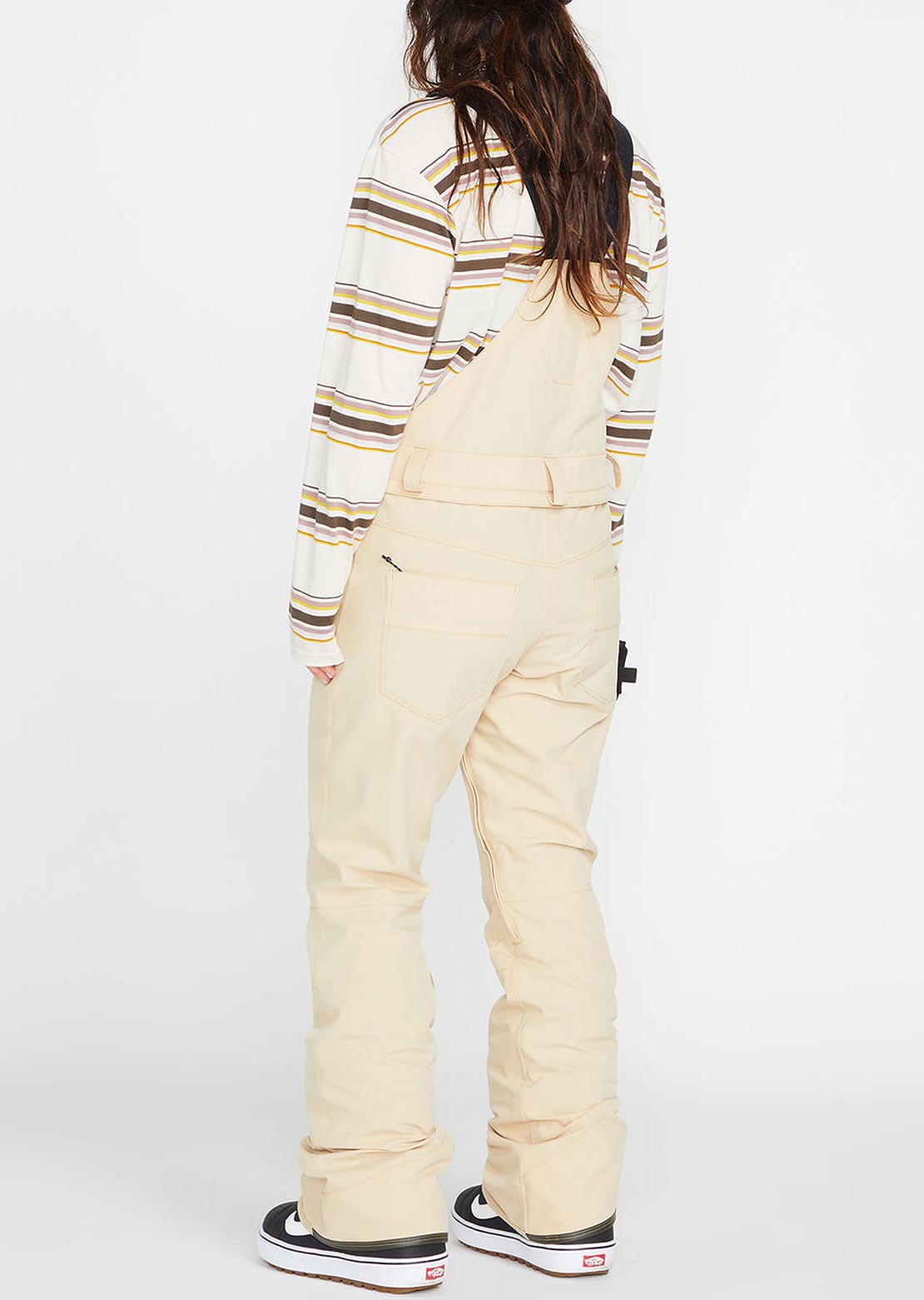Volcom Women&#39;s Swift Bib Overall Sand