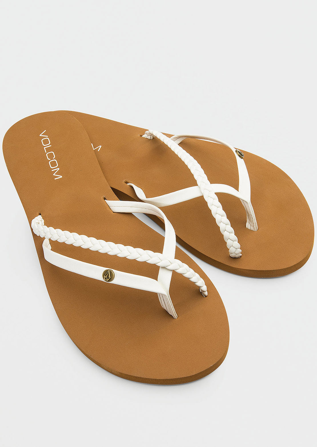 Volcom Women's Thrills II Sandals White