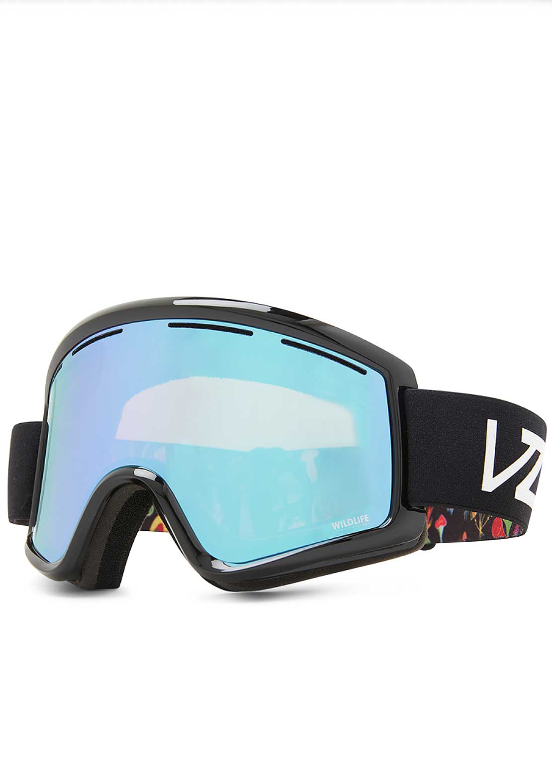 Von Zipper Cleaver Goggle Black Gloss/Wildlife Stellar Chrome