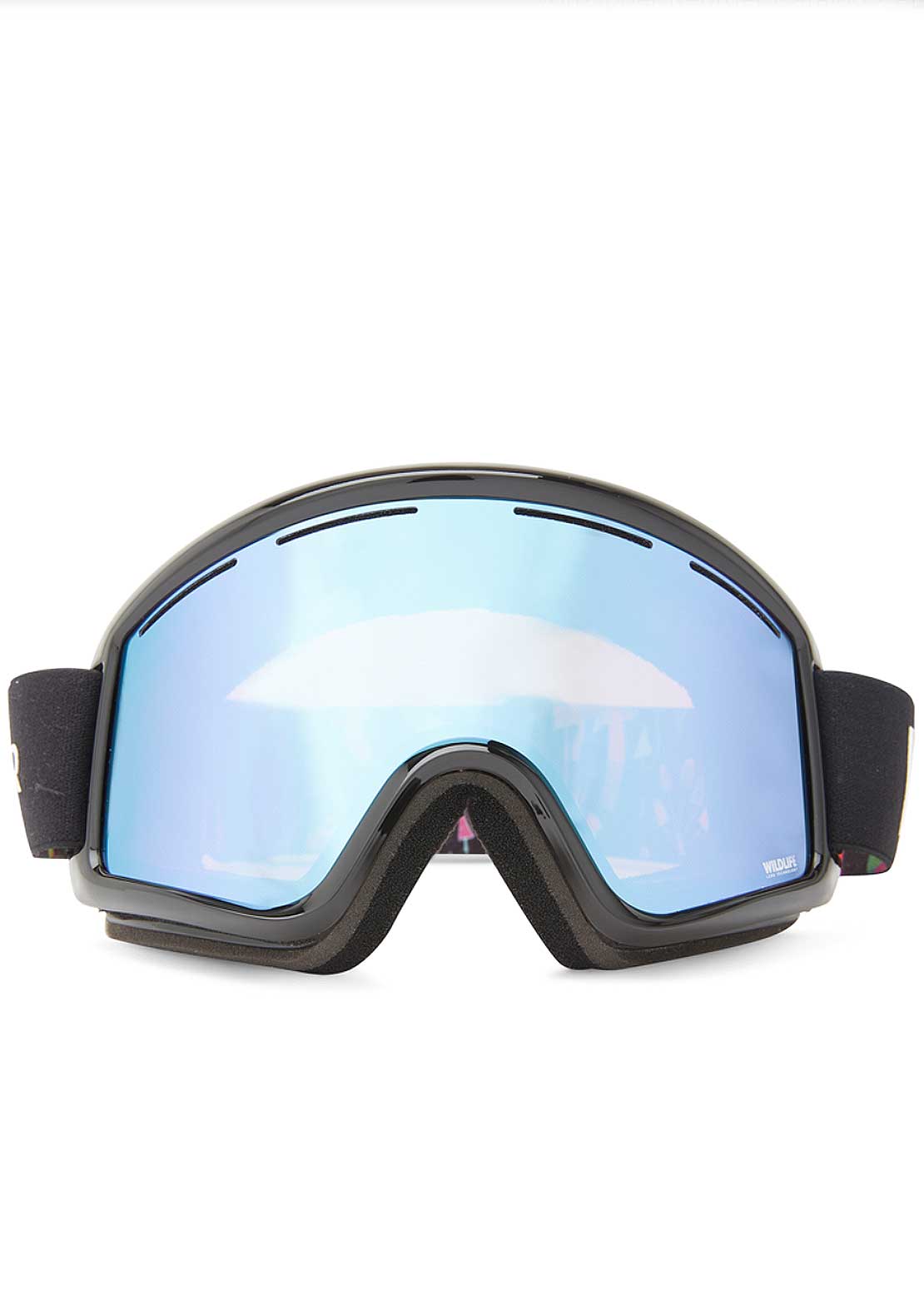 Von Zipper Cleaver Goggle Black Gloss/Wildlife Stellar Chrome