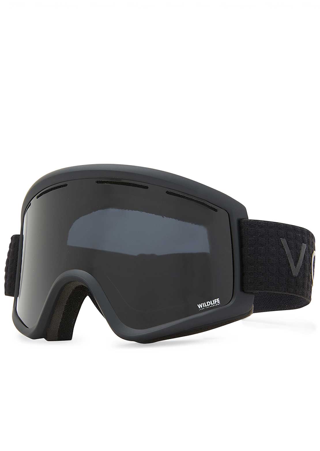 Von Zipper Cleaver Goggle Black Out Satin/Wildlife Blackout