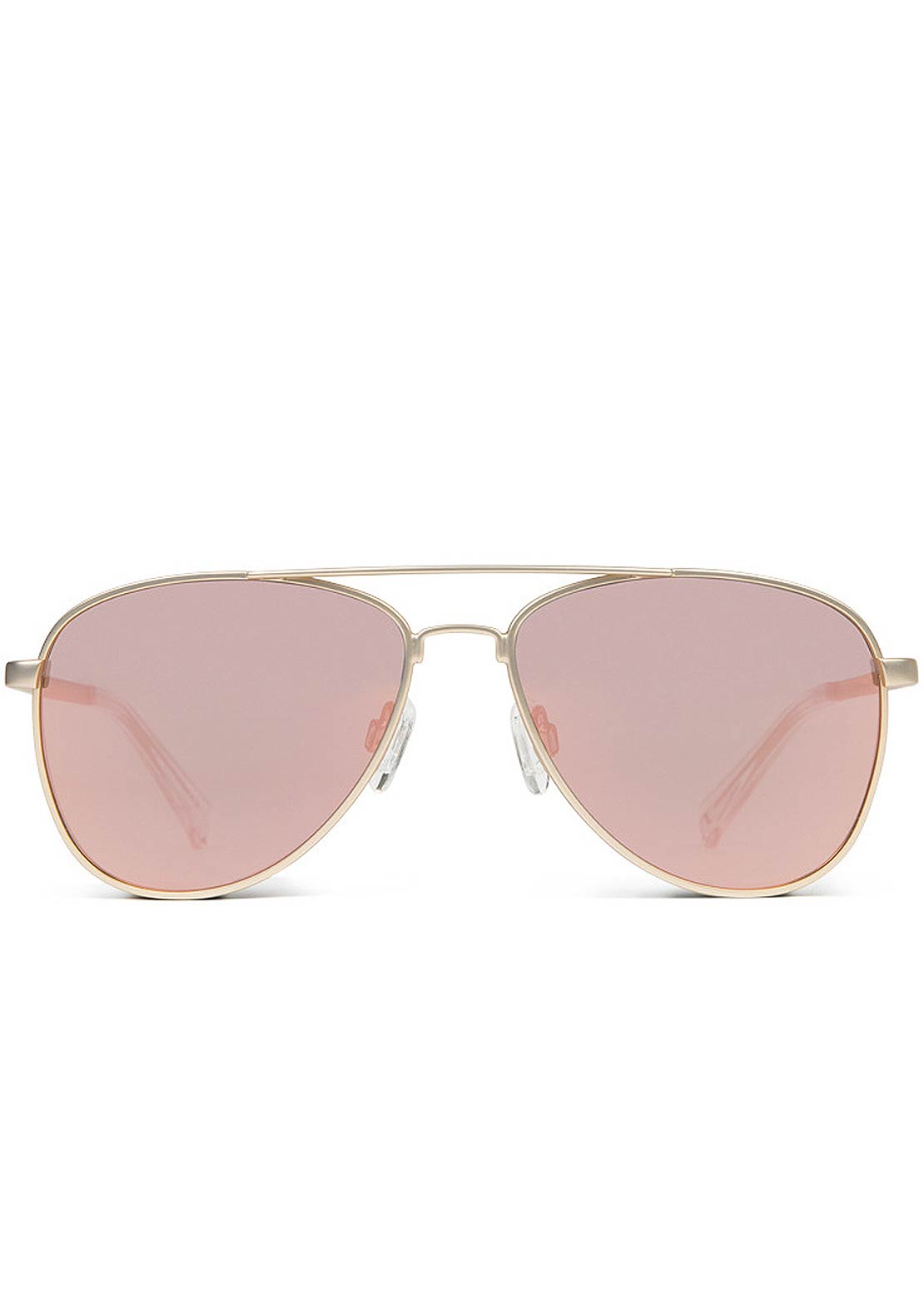 Von Zipper Statey Sunglasses Gold Satin/Rose Gold Chrome
